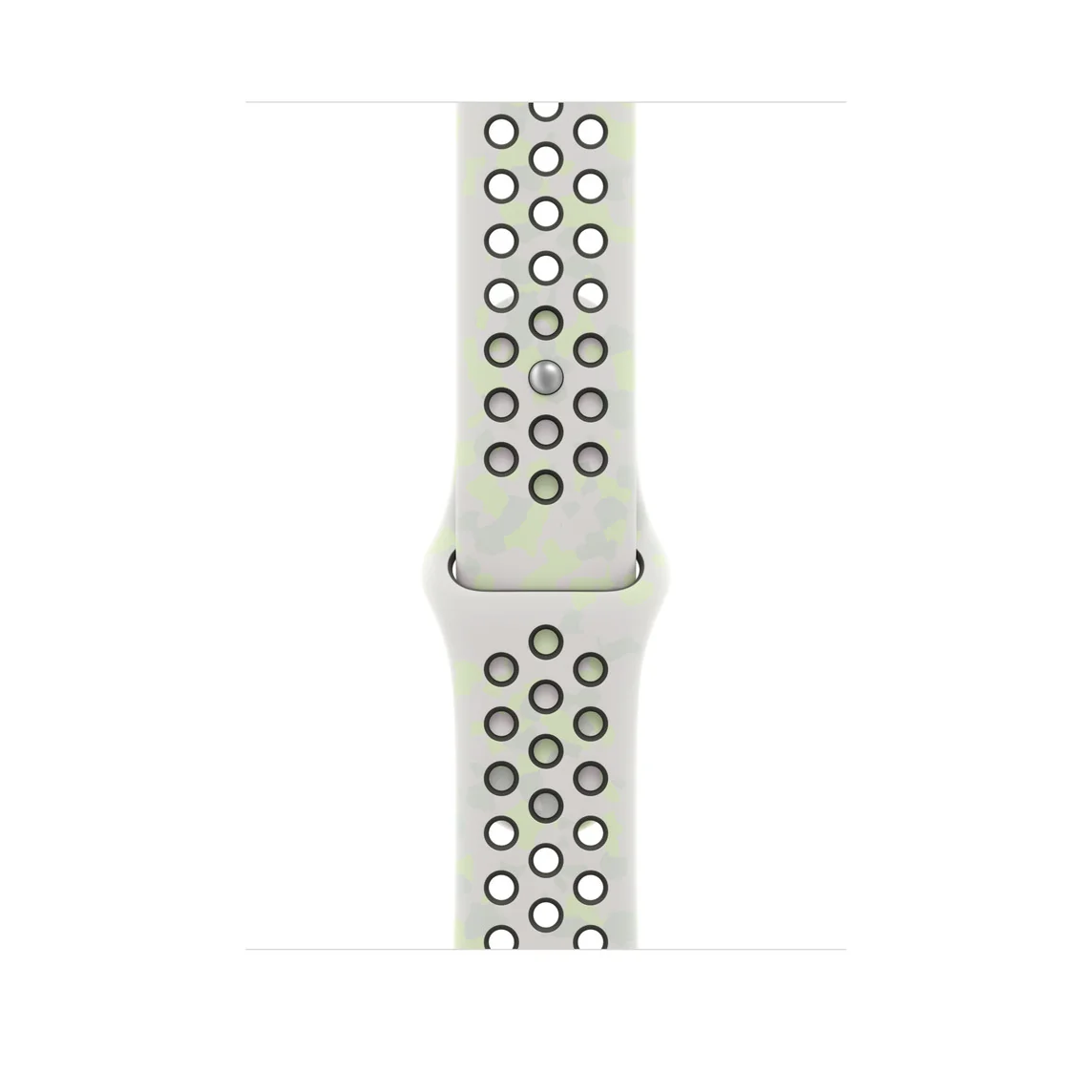 46 mm‑es klasszikus fehér Nike sportszíj – S/M