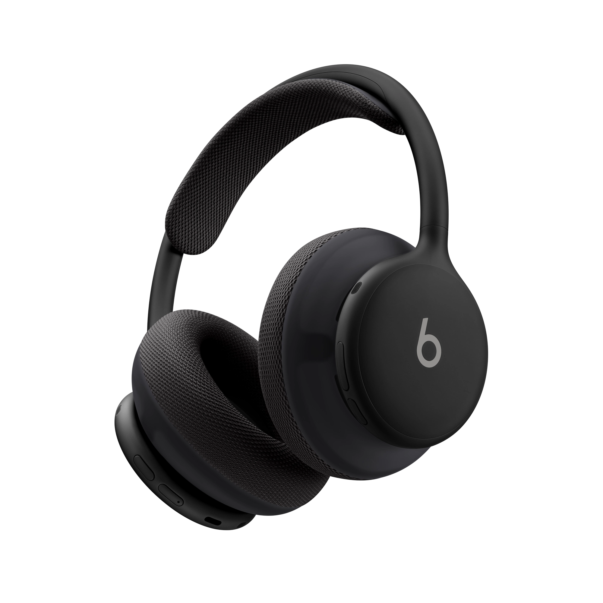 Beats 360 fejhallgató – fekete, Performance Knit anyagból készült fekete párnákkal