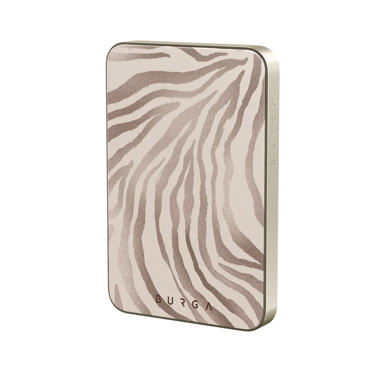 BURGA 5000 mAh vékony MagSafe-kompatibilis powerbank - lustre