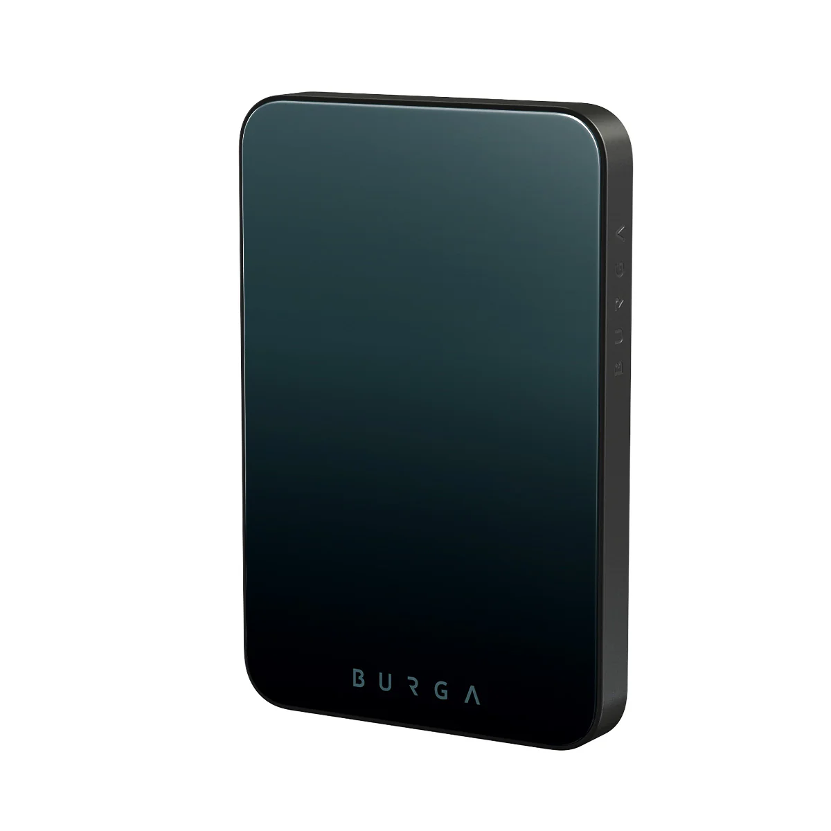 BURGA 5000 mAh vékony MagSafe-kompatibilis powerbank - black hole
