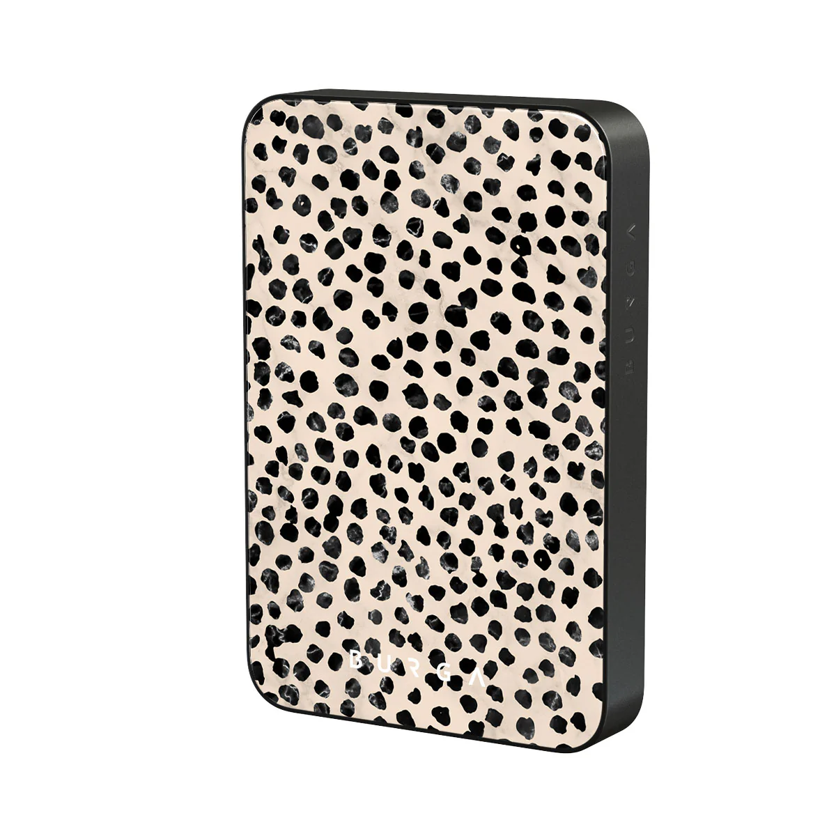 BURGA 5000mAh vékony mágneses powerbank - mandula latte