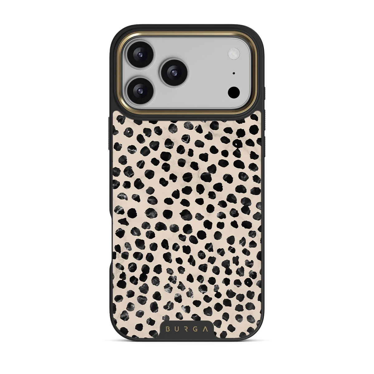 BURGA Elite Gold Ring MagSafe iPhone 18 Pro Max tok - Almond Latte