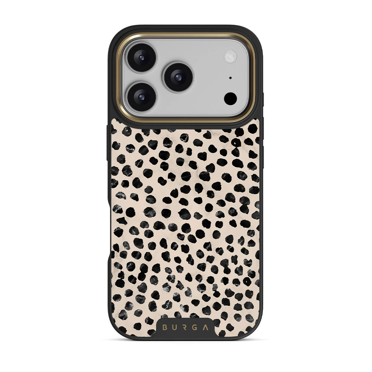 BURGA Elite Gold Ring MagSafe iPhone 18 Pro tok - Almond Latte