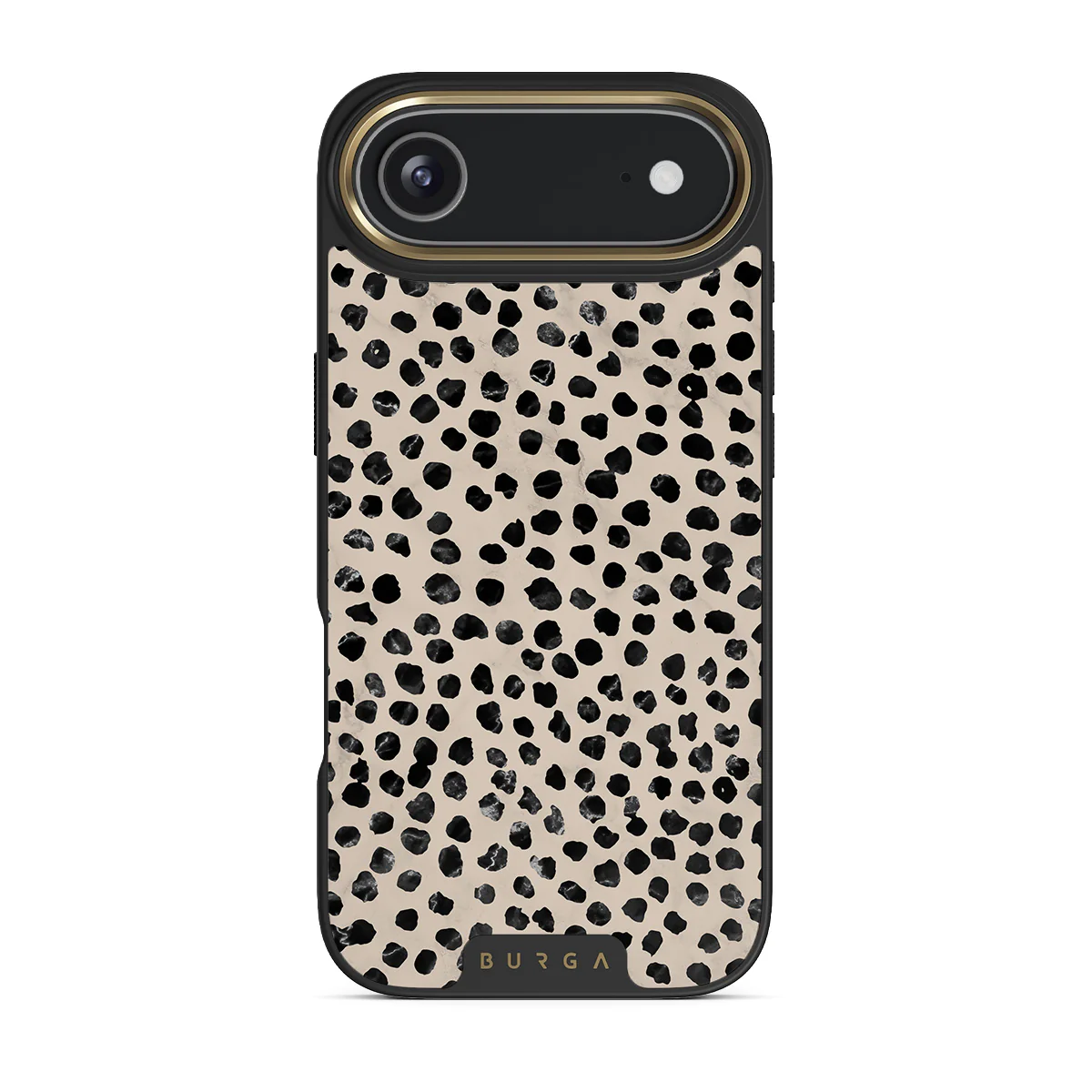 BURGA Elite Gold Ring MagSafe iPhone Air tok - Almond Latte