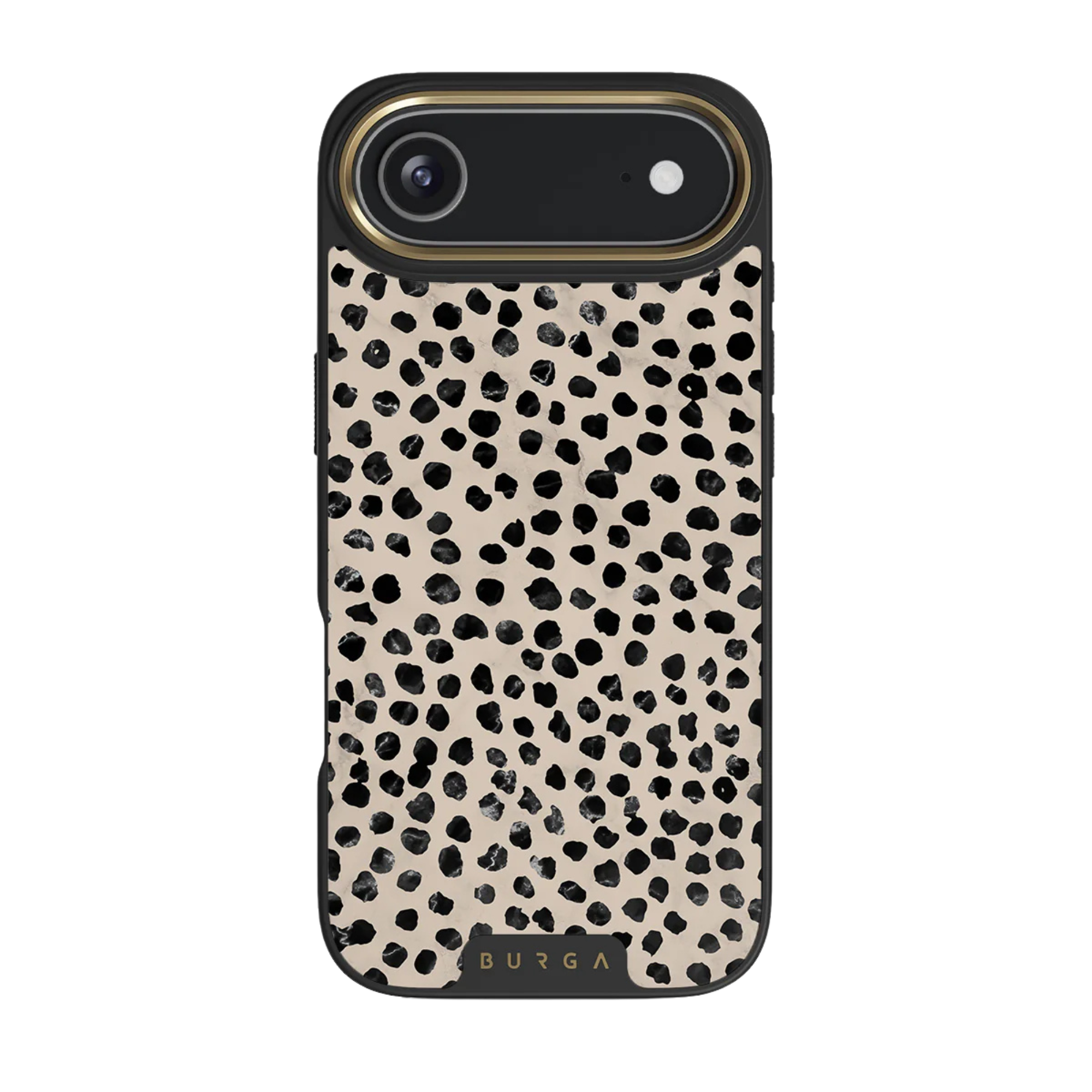 BURGA Elite Gold Ring MagSafe iPhone Air tok - Almond Latte