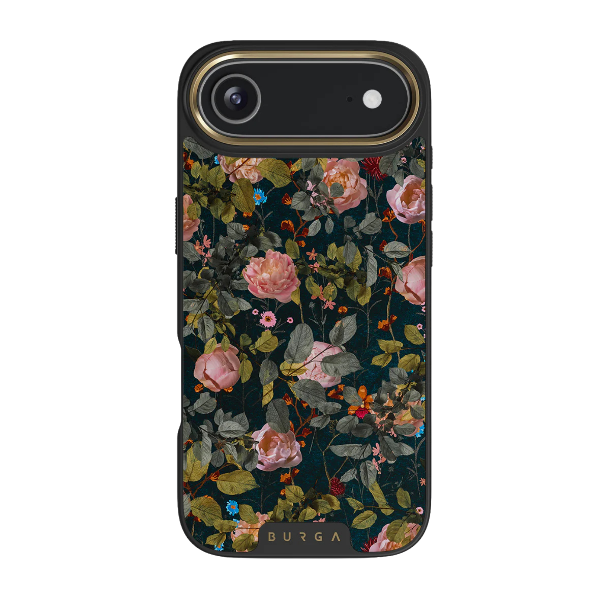 BURGA Elite Gold Ring MagSafe iPhone Air tok - Bloomy Garden