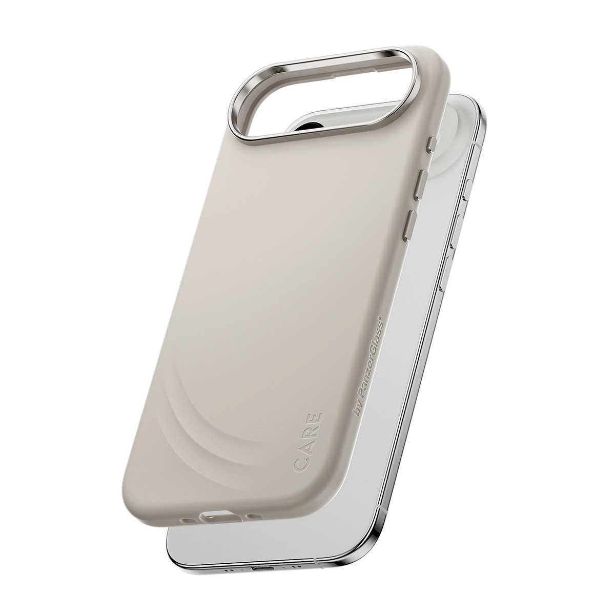 CARE by PanzerGlass Flow iPhone Air MagSafe tok - vanília