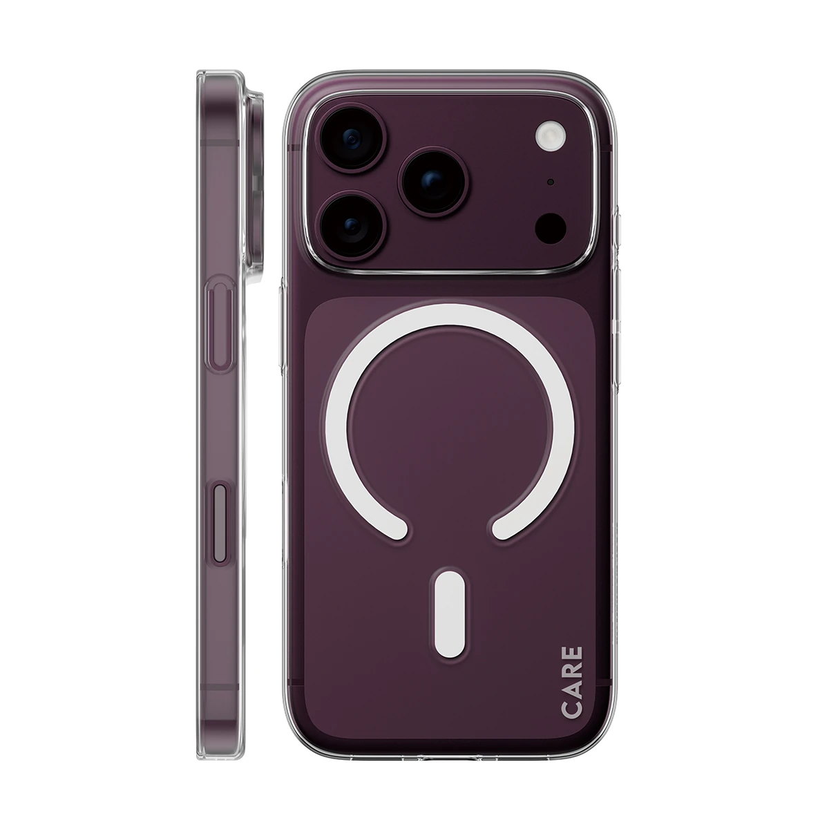 CARE by PanzerGlass SL1M iPhone 18 Pro / 17 Pro MagSafe tok - áttetsző