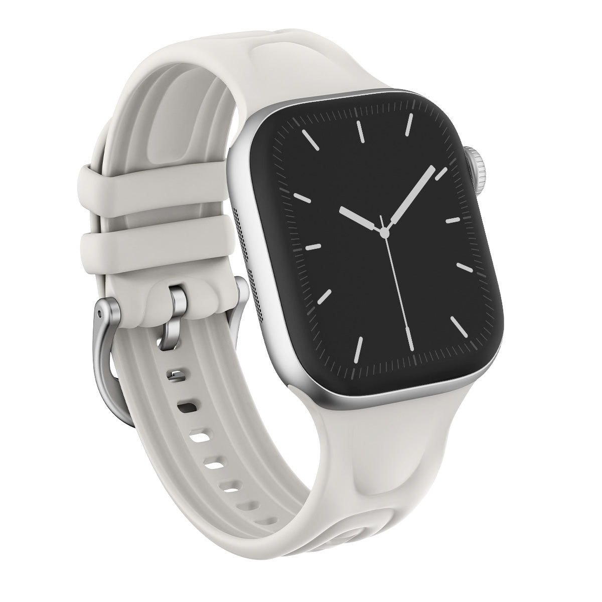 BURGA Apple Watch 44/45/46/49mm Cloud gumiszíj - krémszín