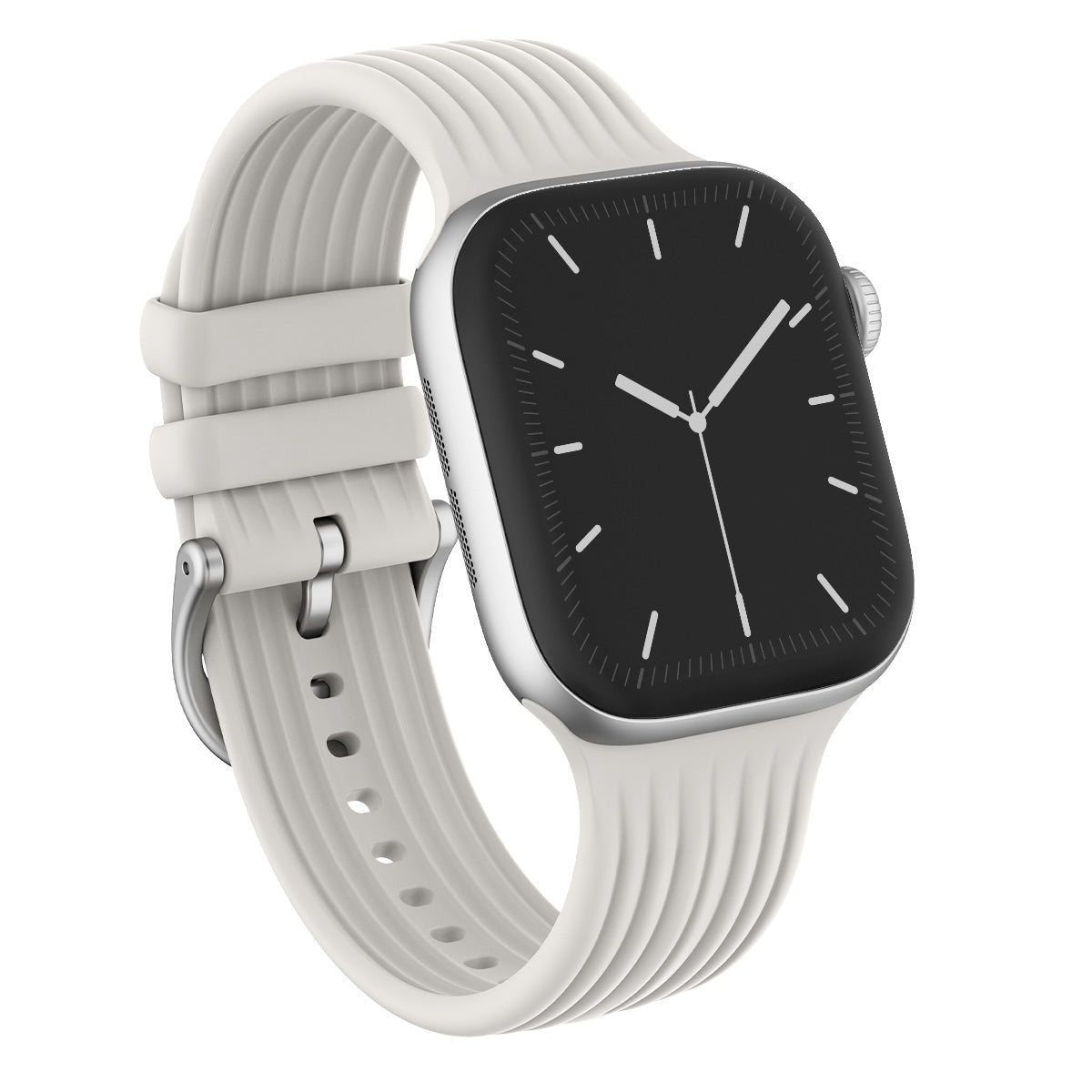 BURGA Apple Watch 38/40/41mm Core gumiszíj - krémszín