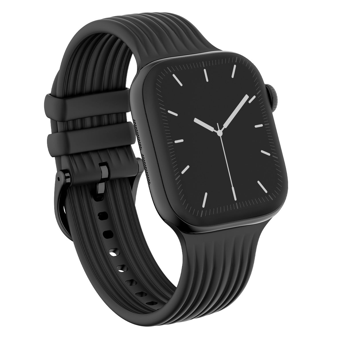 BURGA Apple Watch 38/40/41mm Core gumiszíj - fekete