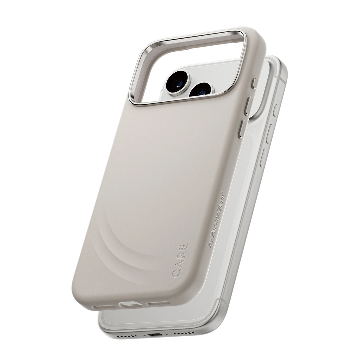 CARE by PanzerGlass Flow iPhone 17 Pro Max MagSafe tok - vanília