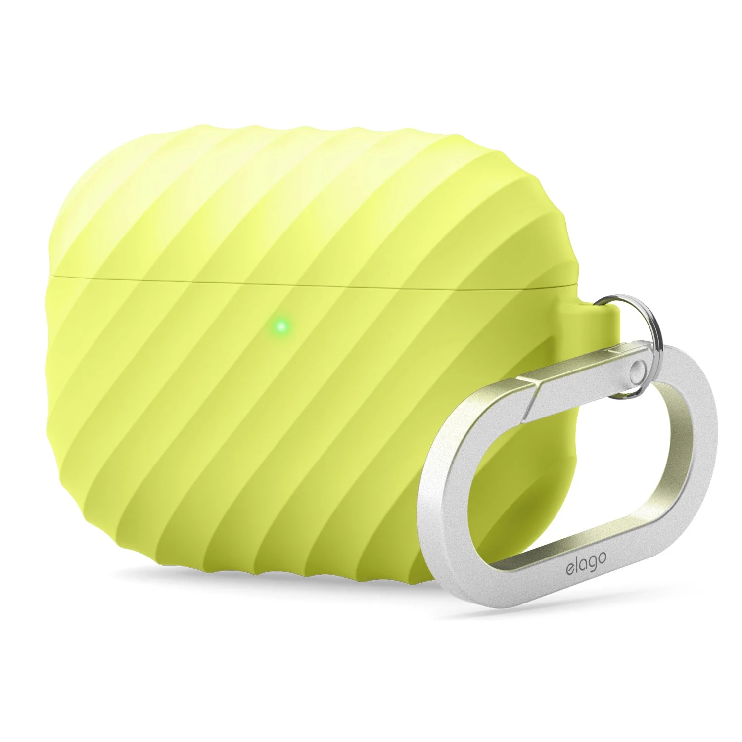 elago Ridge AirPods 5 / 4 szilikon tok - citromsárga