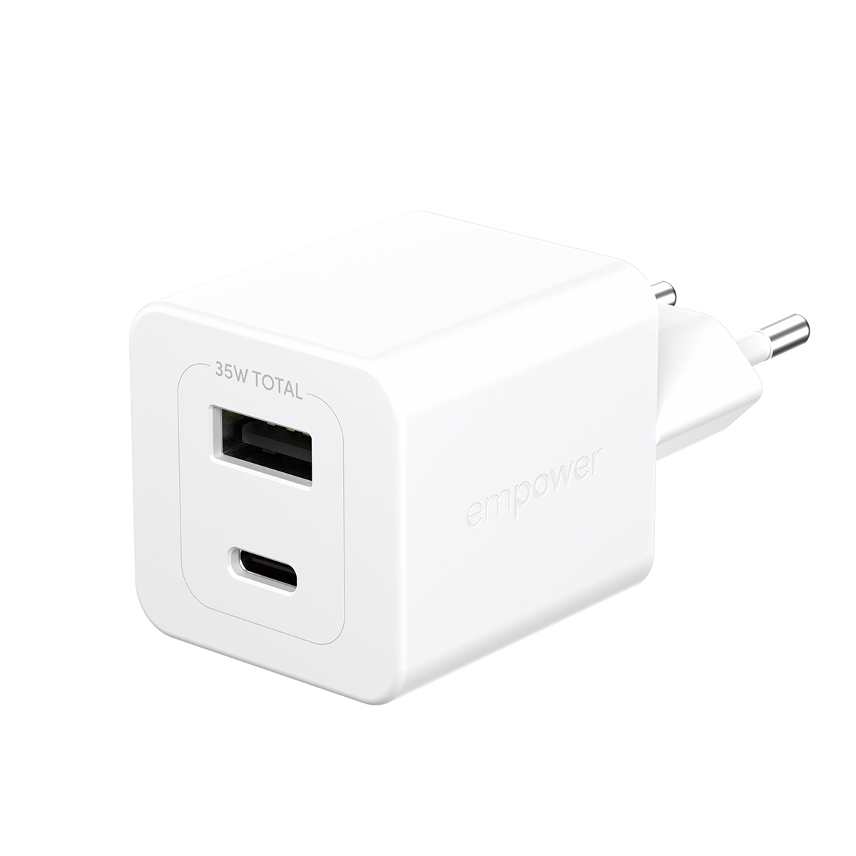 empower by PanzerGlass 35W USB-C + USB-A töltő adapter