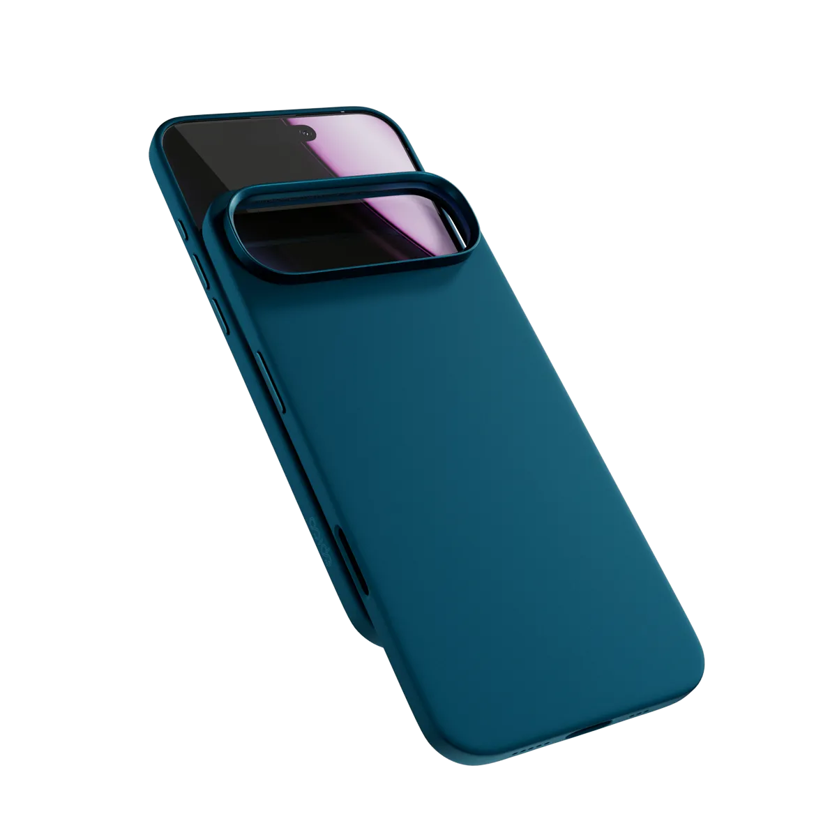 epico iPhone Air szilikon MagSafe tok - olajkék