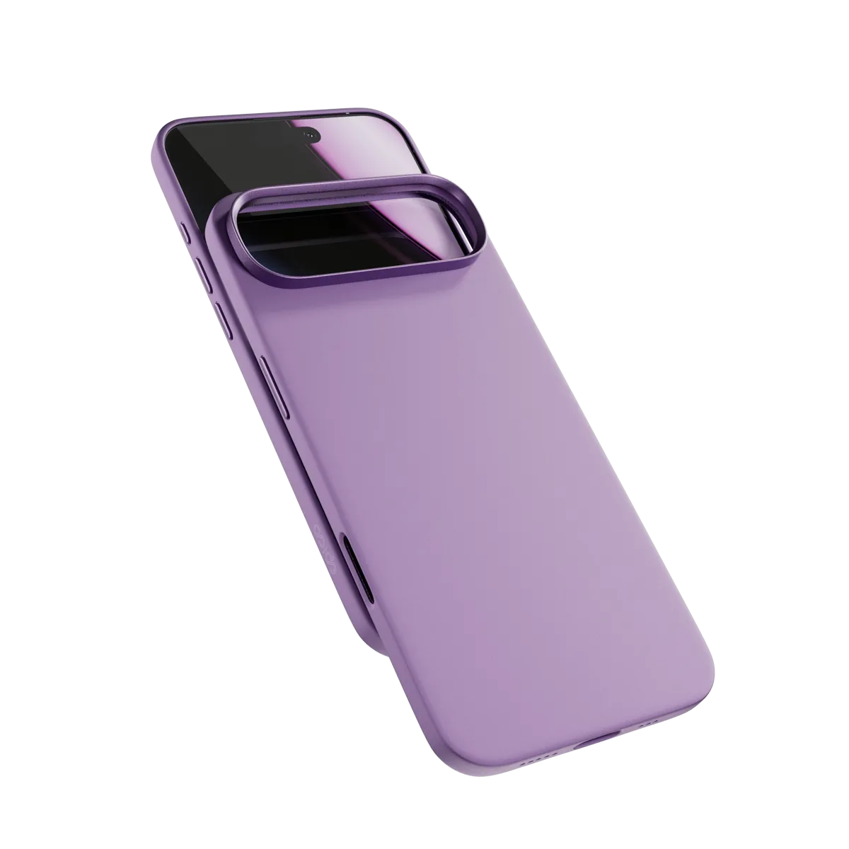 epico iPhone Air szilikon MagSafe tok - lila