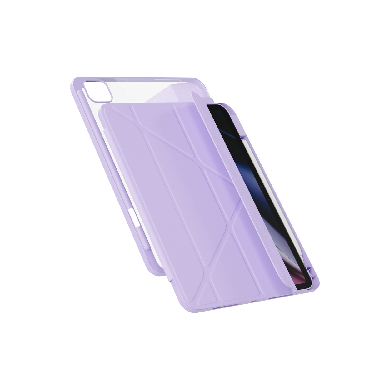 epico Hero Flip iPad tok 10,9" (A14) / 11" (A16) - lila
