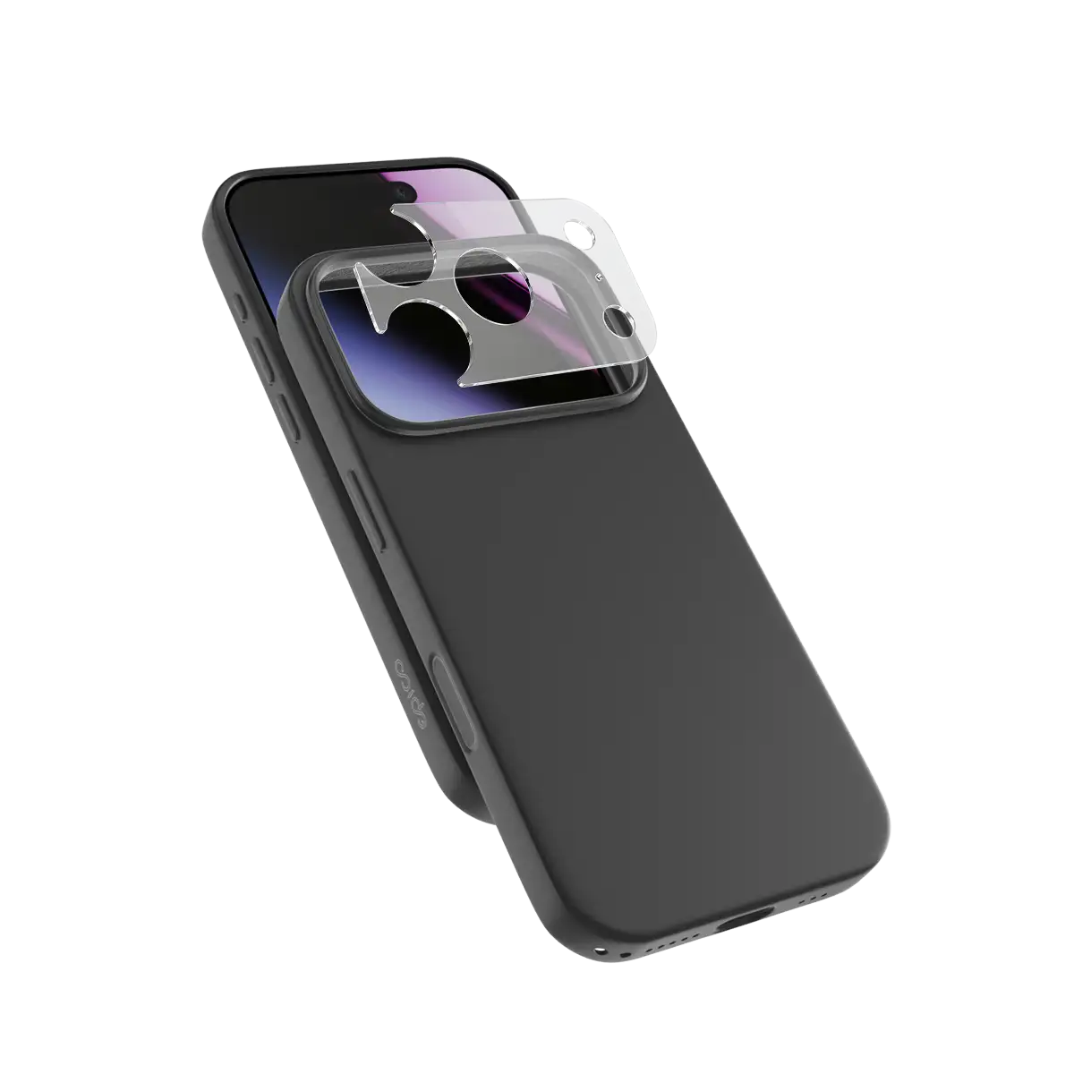 epico Mag+ Silicone Pro iPhone 17 és 18 Pro Max tok - fekete