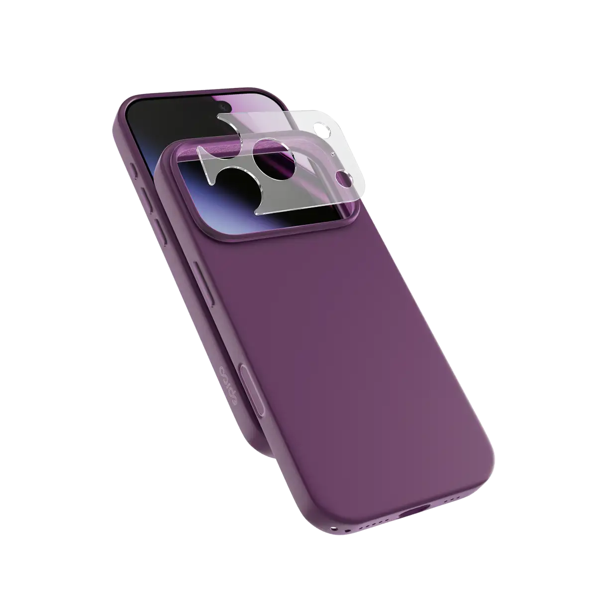 epico Mag+ Silicone Pro iPhone 18 Pro Max tok - sötétlila