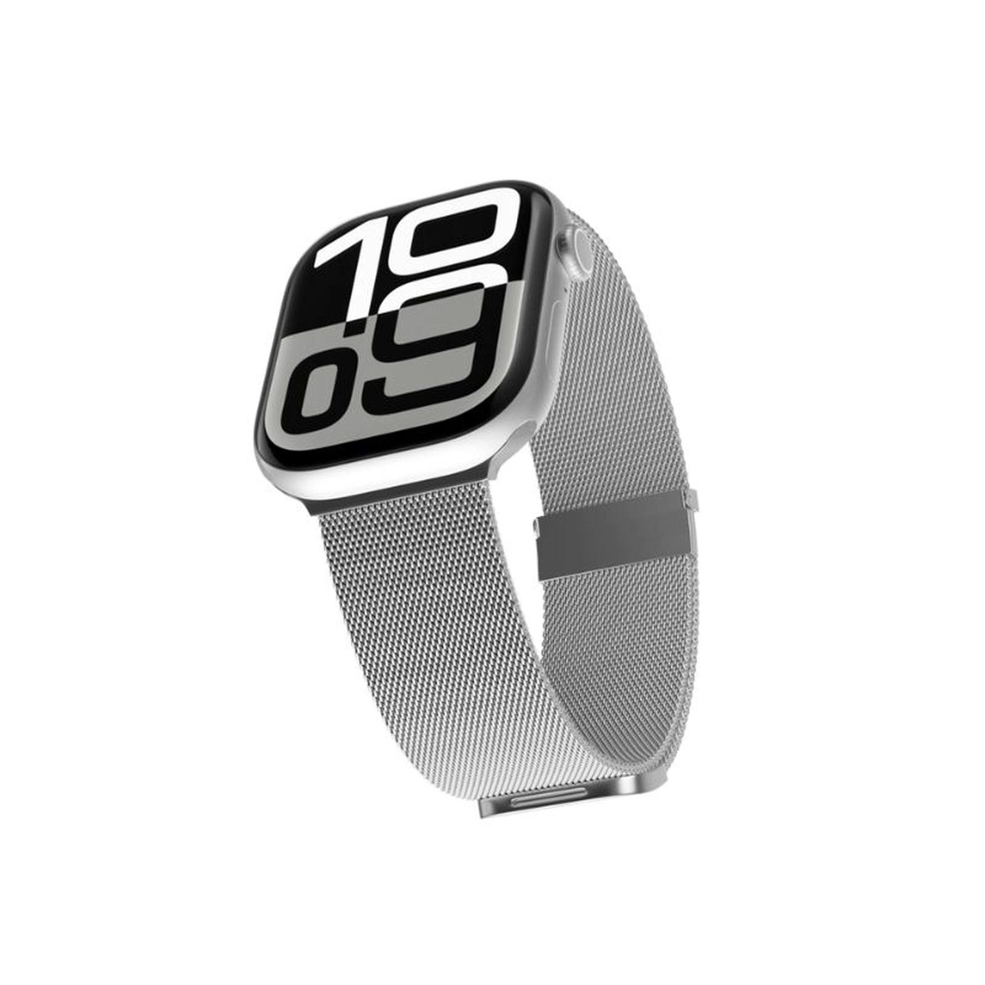 epico Milanese+ fém milánói Apple Watch szíj 38/40/41/42mm - ezüst