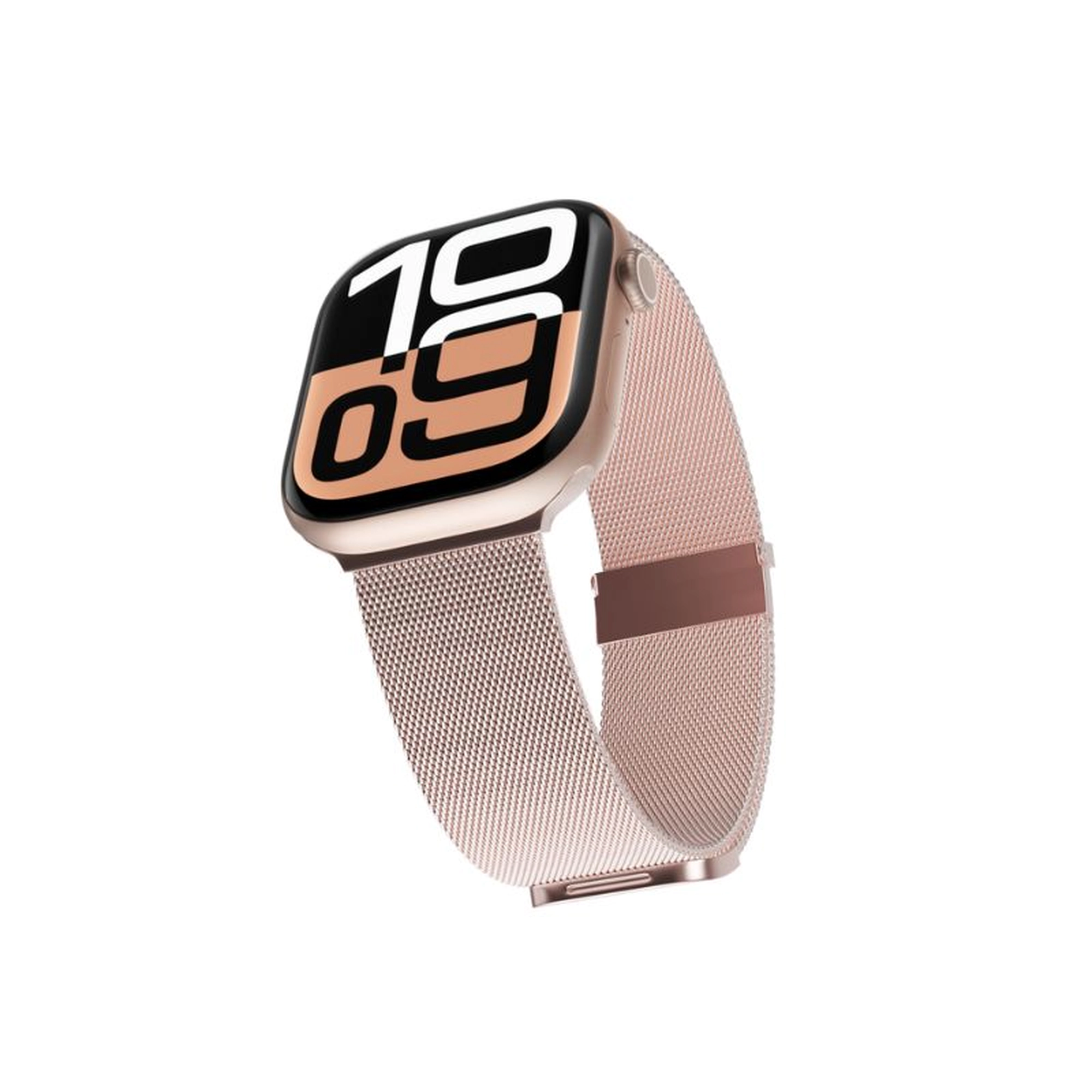 epico Milanese+ fém milánói Apple Watch szíj 42/44/45/46/49mm - rozéarany