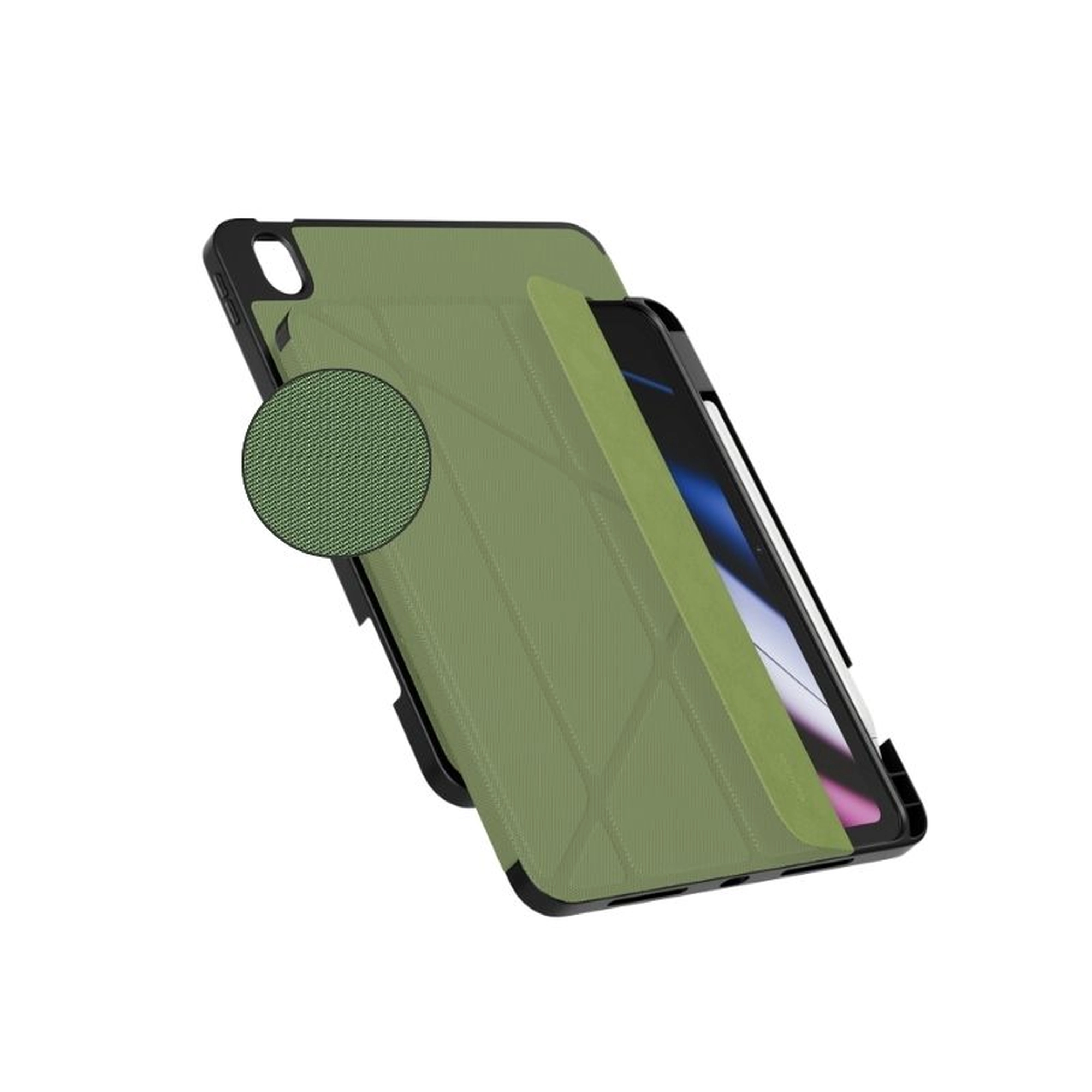 epico SolidWoven Flip szövet iPad tok 10,9 (A14) / 11 (A16) - zöld