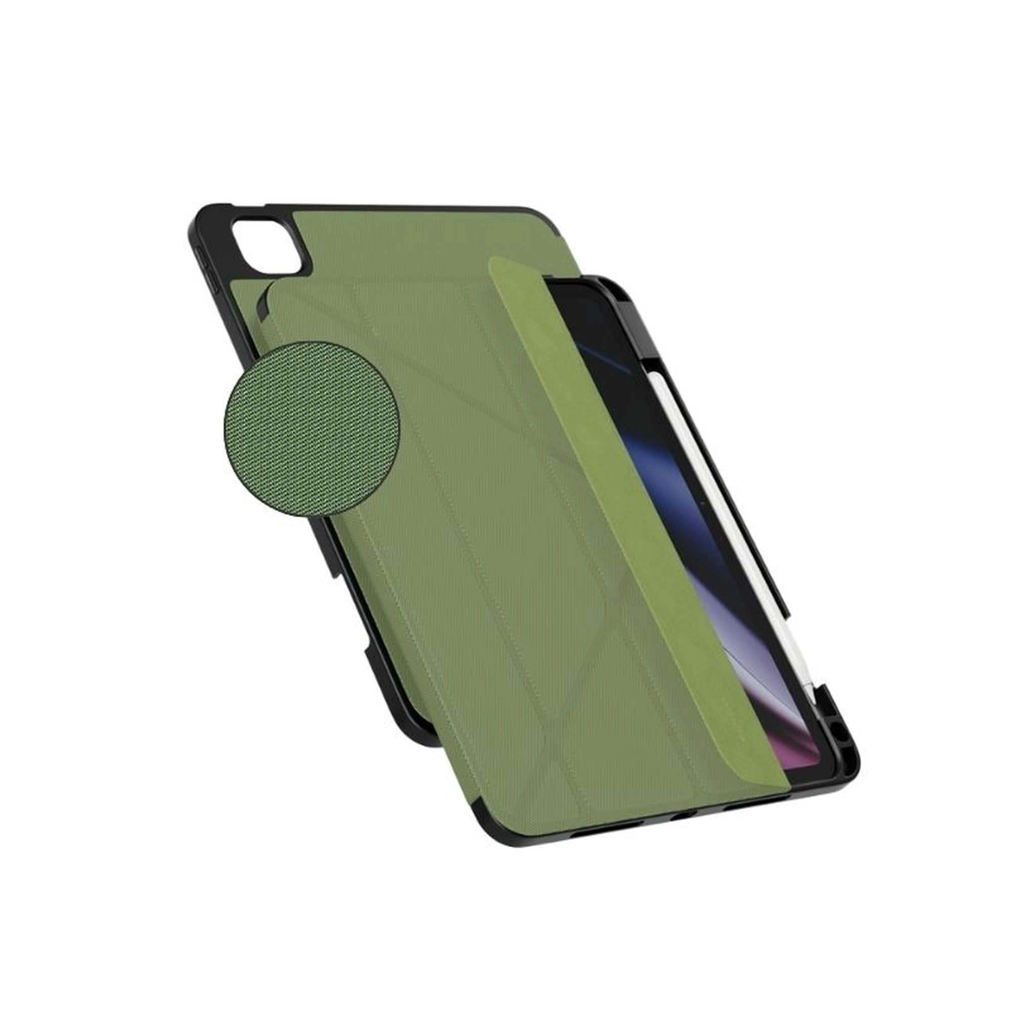 epico SolidWoven Flip szövet iPad tok Pro 11 (3-6. gen) / Air 10,9 / Air 11" - zöld