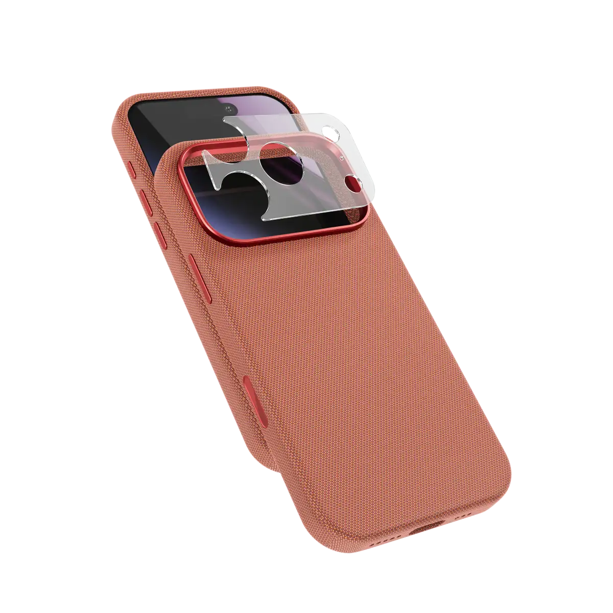 epico SolidWoven Pro Mag+ iPhone 17 és 18 Pro Max tok - siennai barna