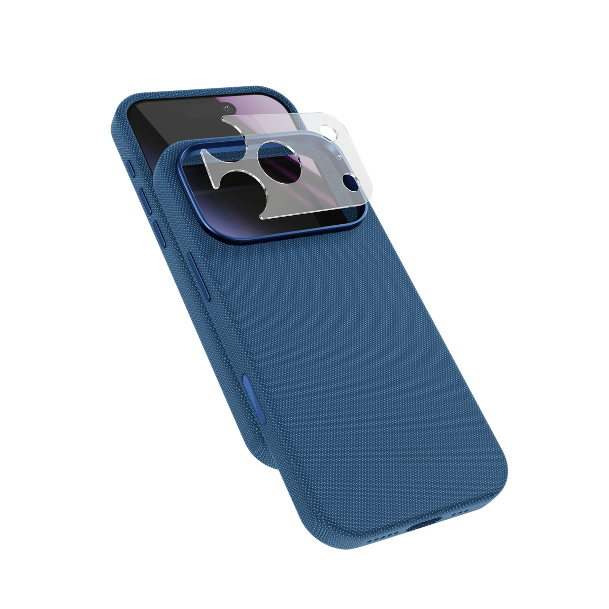 epico SolidWoven Pro Mag+ iPhone 17 és 18 Pro tok - kék