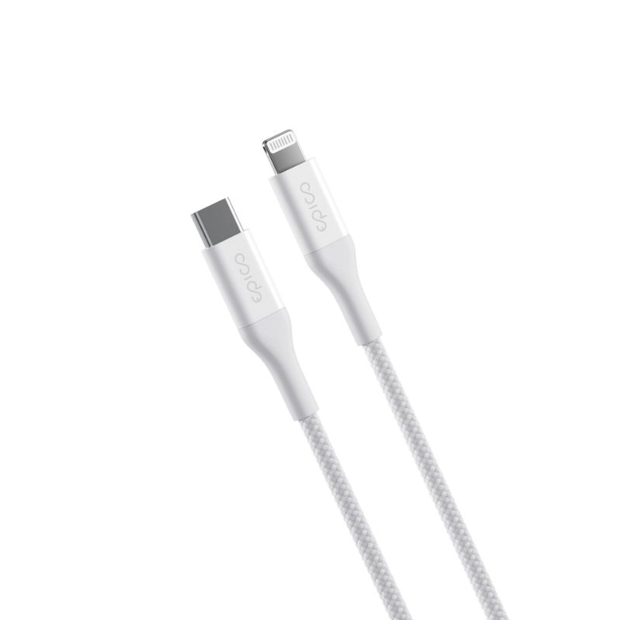 epico UltraLink USB-C/Lightning töltőkábel 2m - fehér