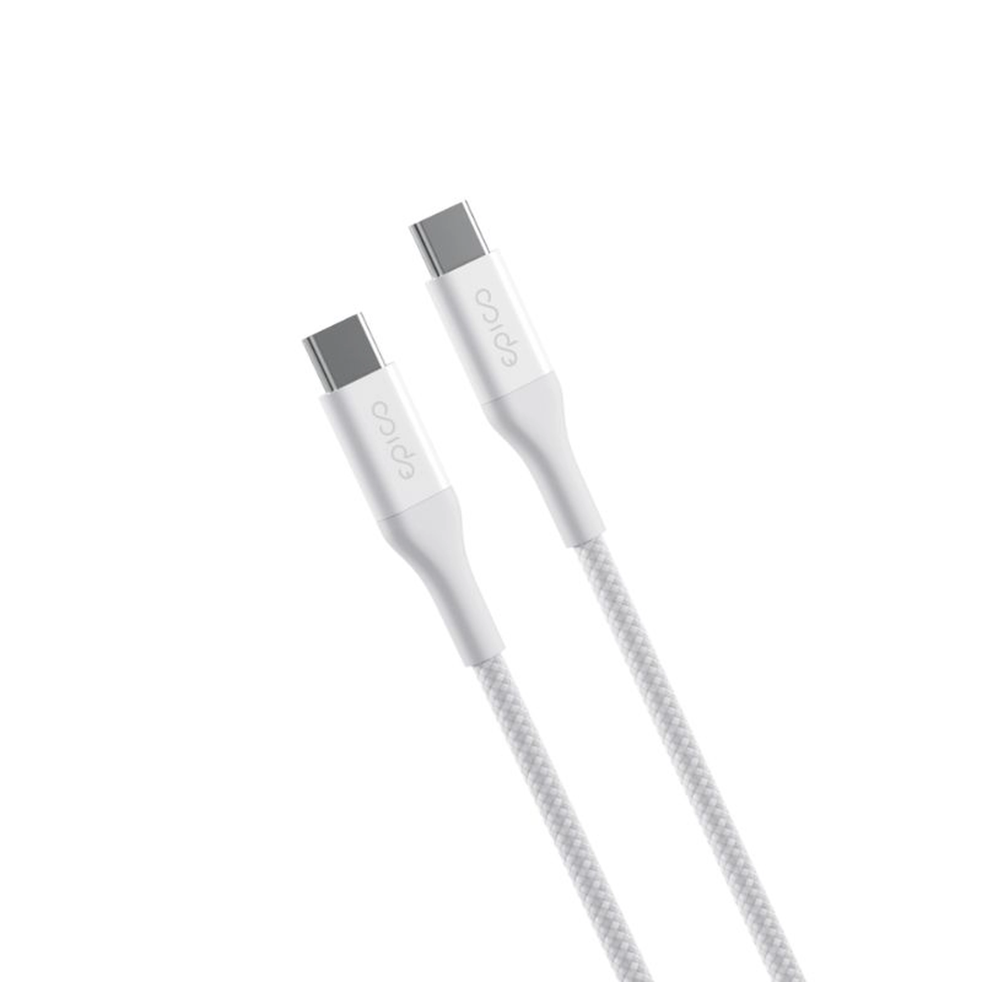 epico UltraLink USB-C/USB-C töltőkábel 240W 2m - fehér