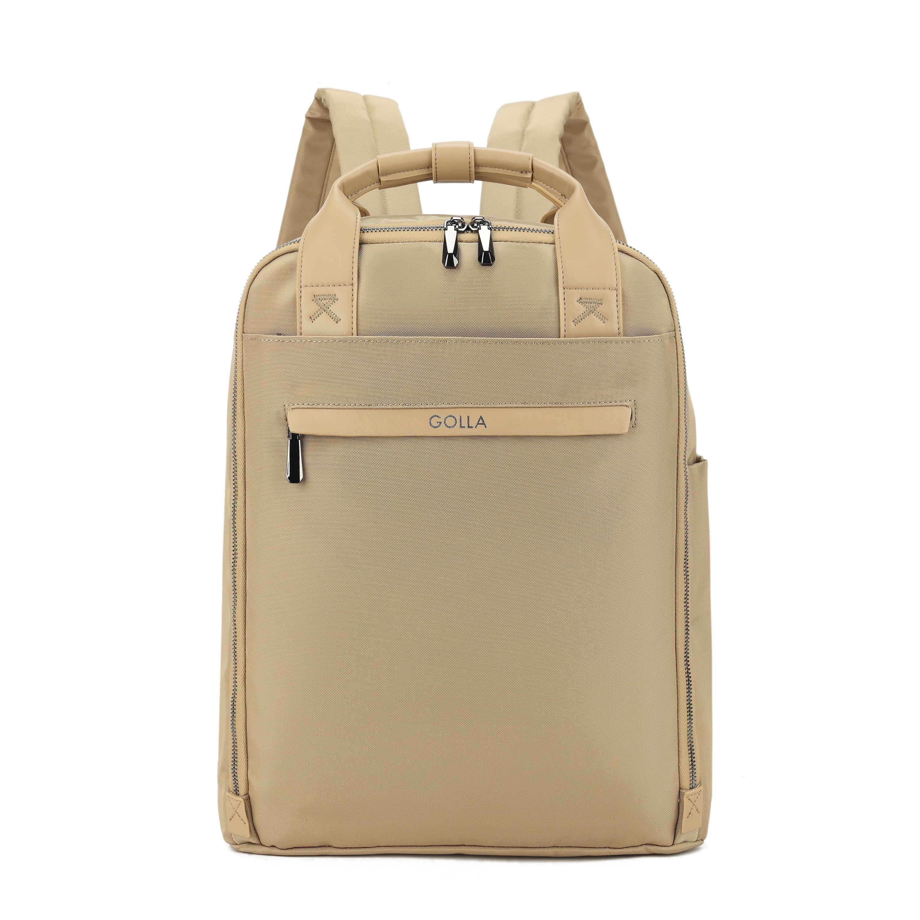 Golla neoprén laptop hátitáska - bézs