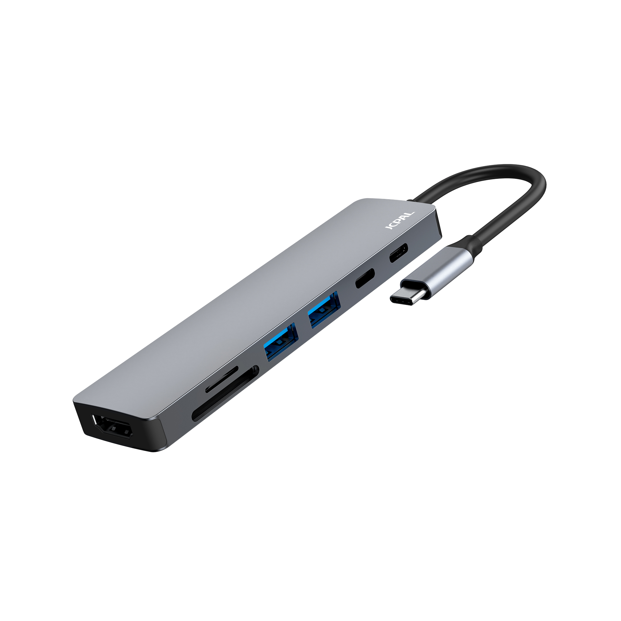 JCPal Linx USB-C 7in1 Hub