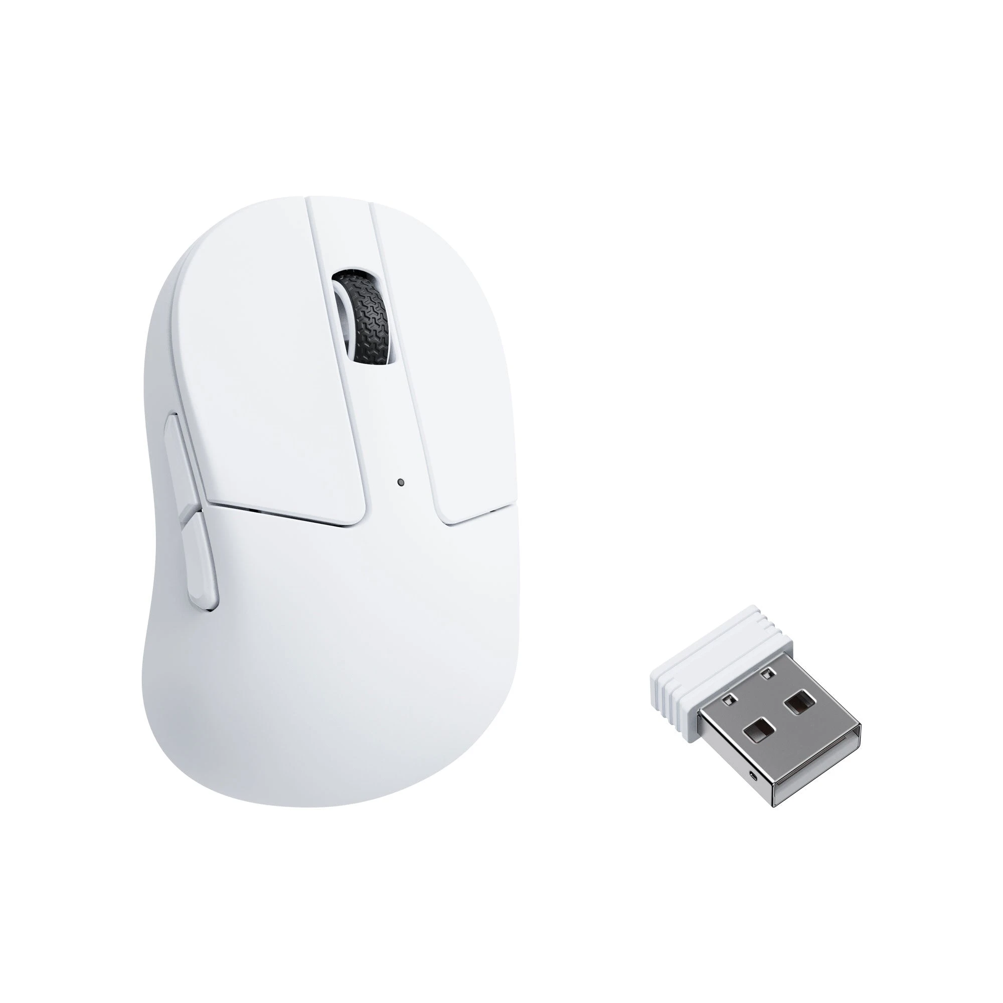 Keychron M4 optikai vezeték nélküli egér - fehér