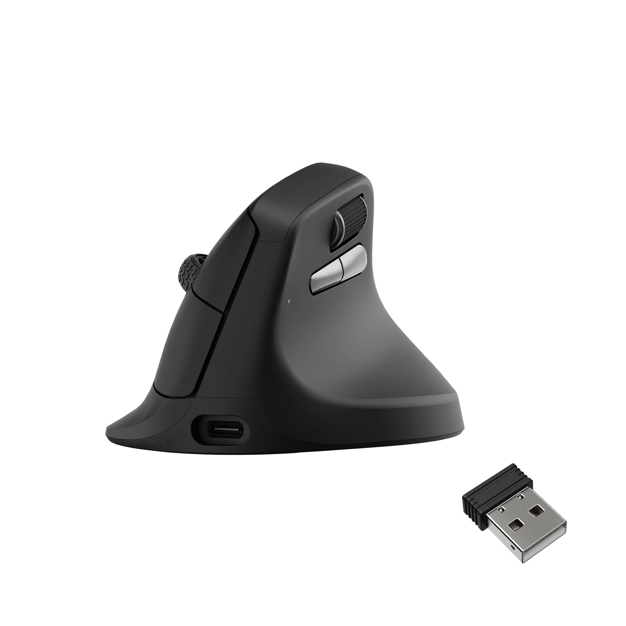 Keychron M5 optikai vezeték nélküli egér - fekete