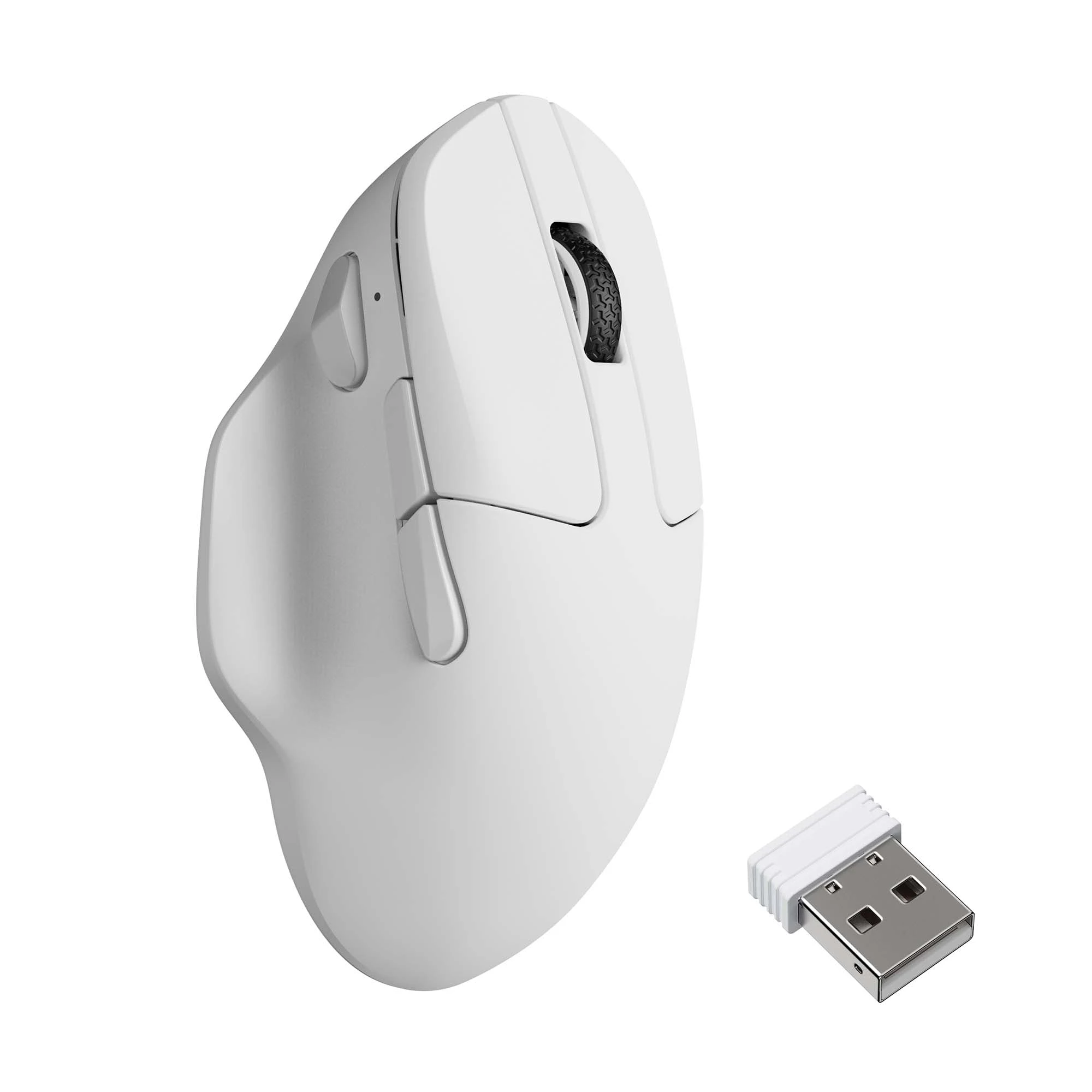 Keychron M7 8K optikai vezeték nélküli egér - fehér