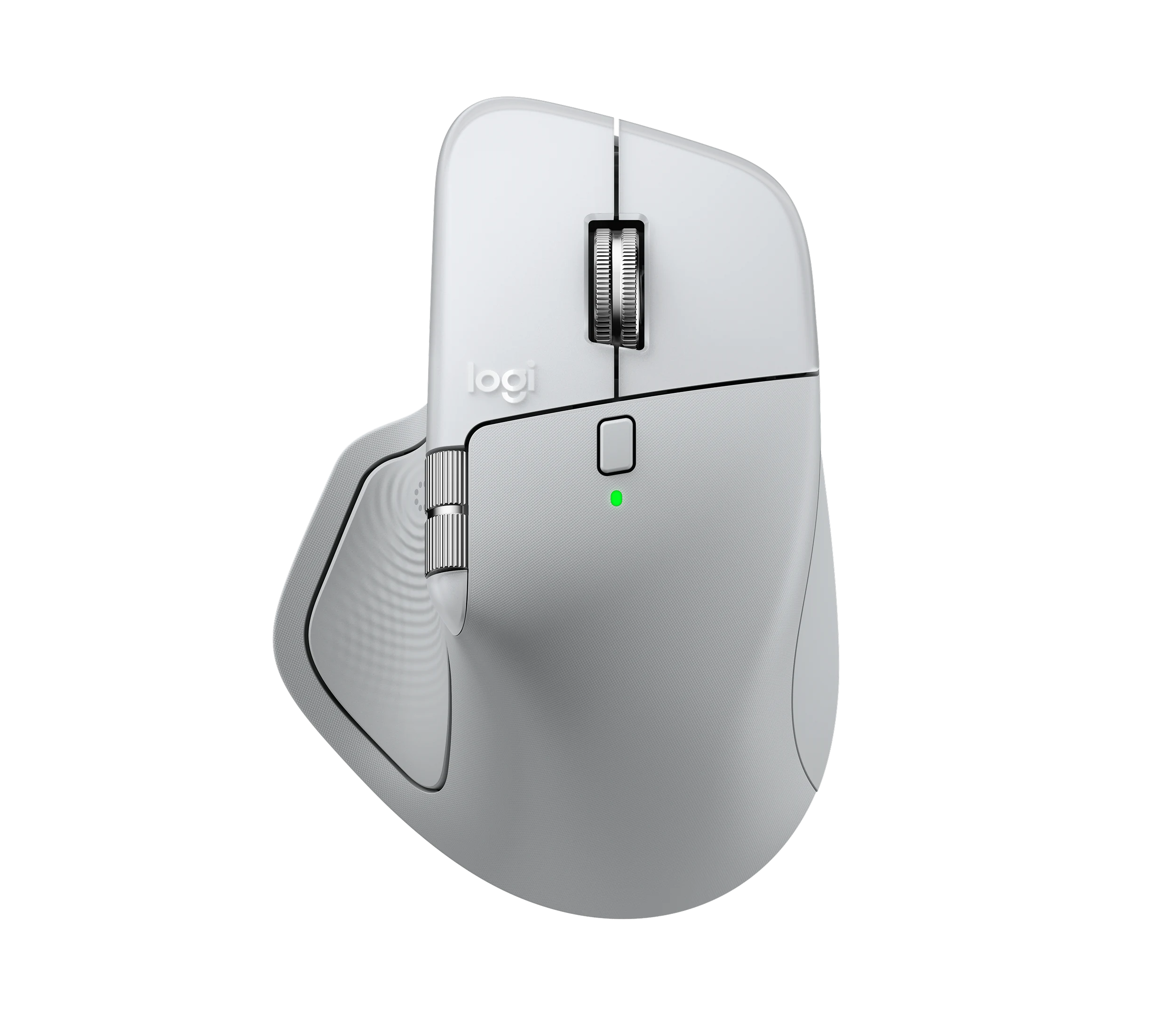 Logitech MX Master 4 vezeték nélküli egér Machez - ezüstfehér