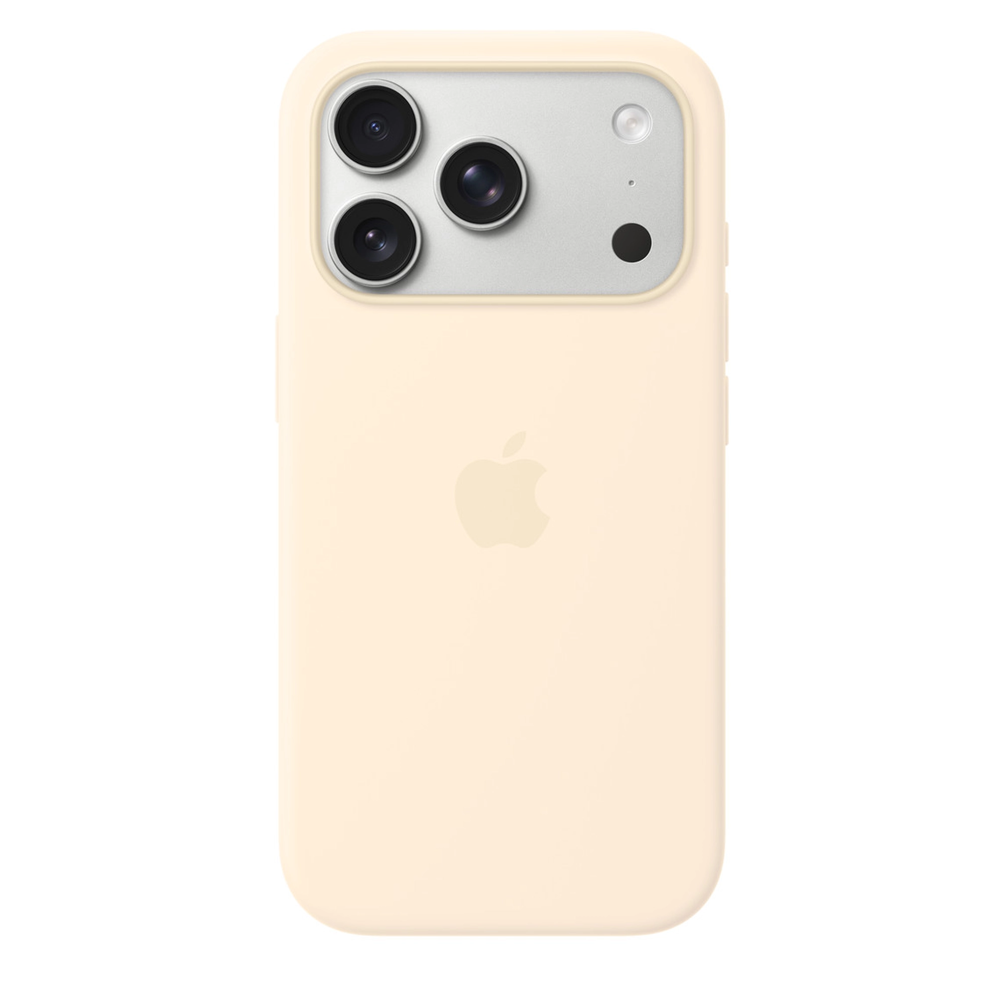 MagSafe-rögzítésű iPhone 17 Pro-szilikontok – vanília