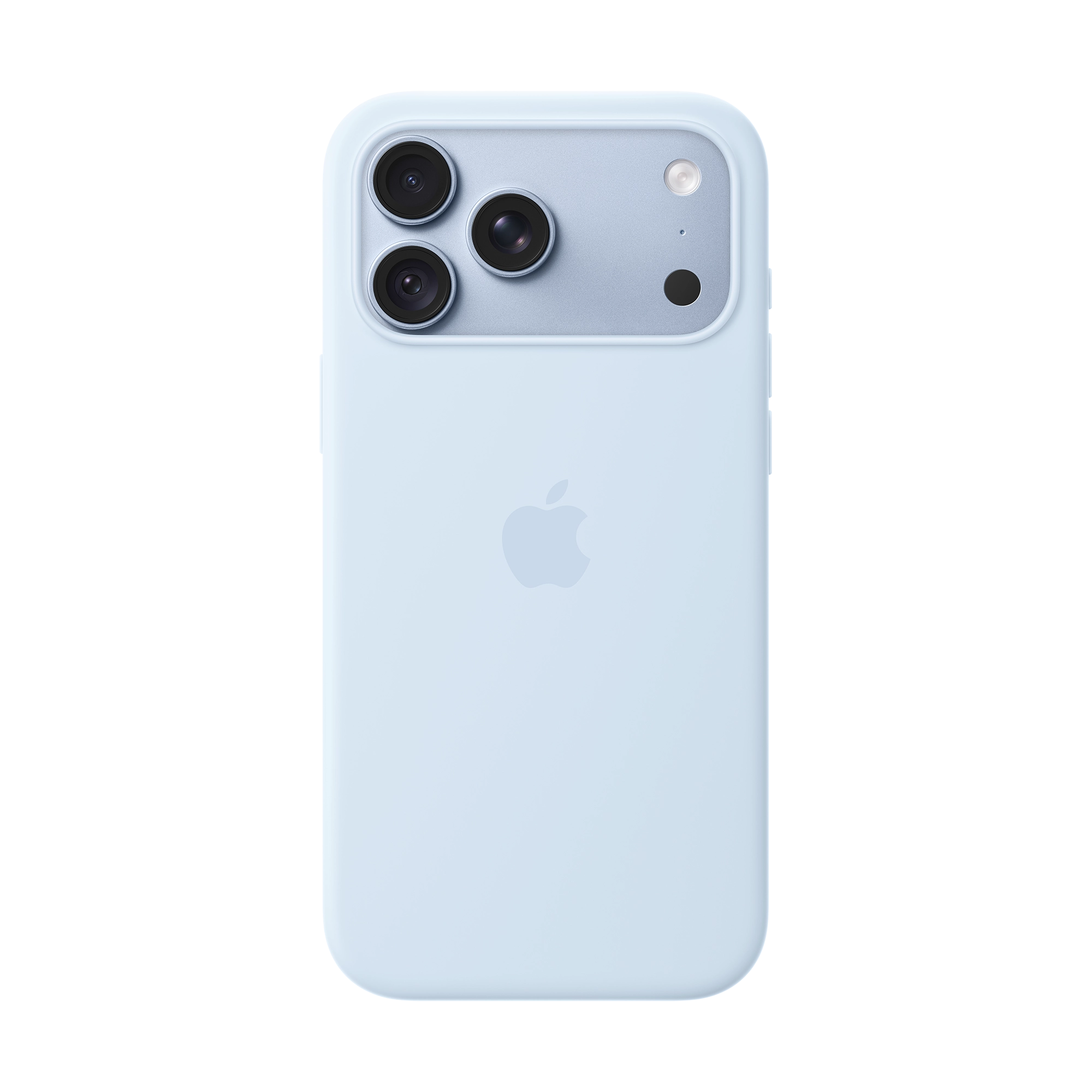 MagSafe-rögzítésű iPhone 18 Pro Max-szilikontok – búzavirágkék