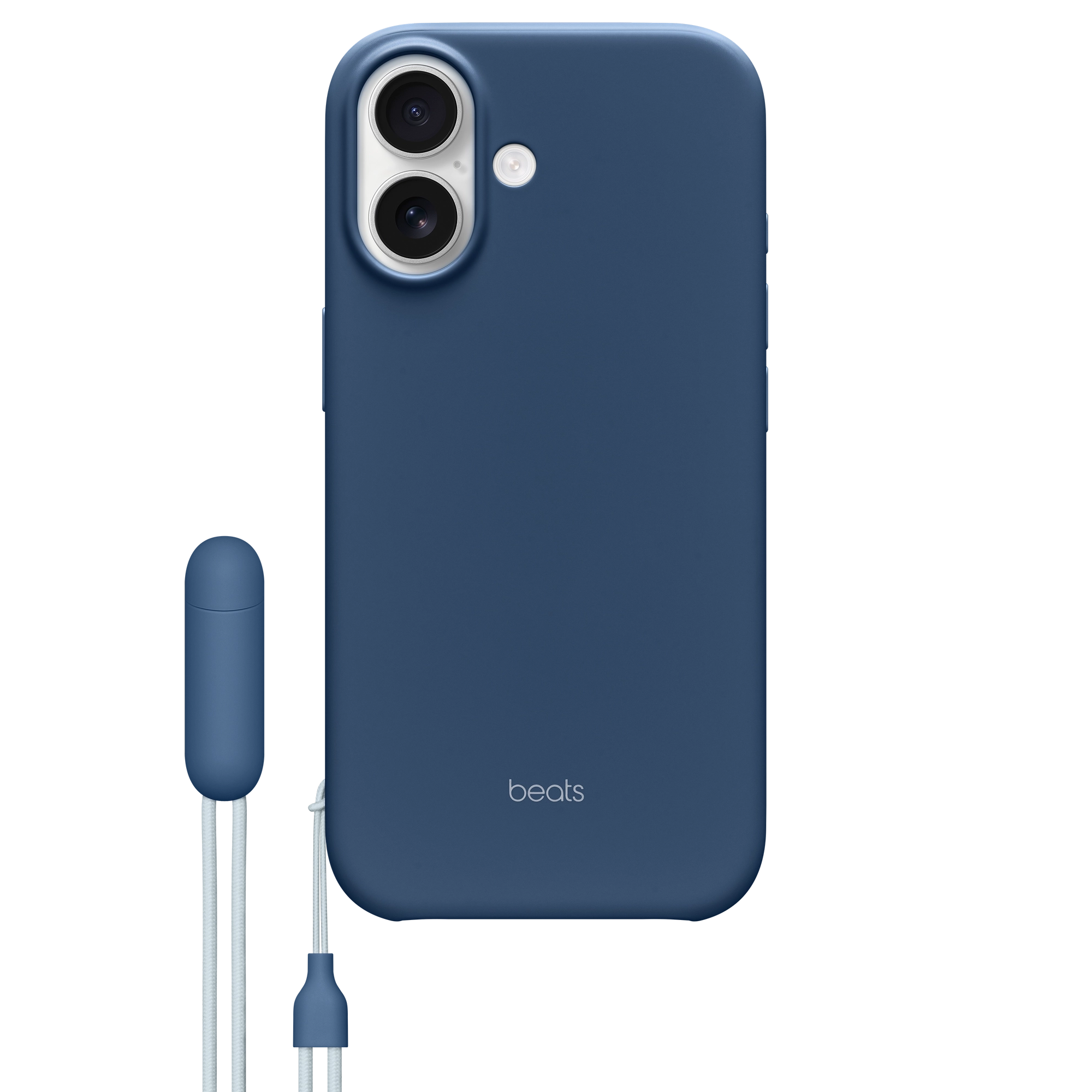 MagSafe-rögzítésű, Kameravezérlő-kompatibilis Beats iPhone 17-tok támasszal – hegycsúcskék
