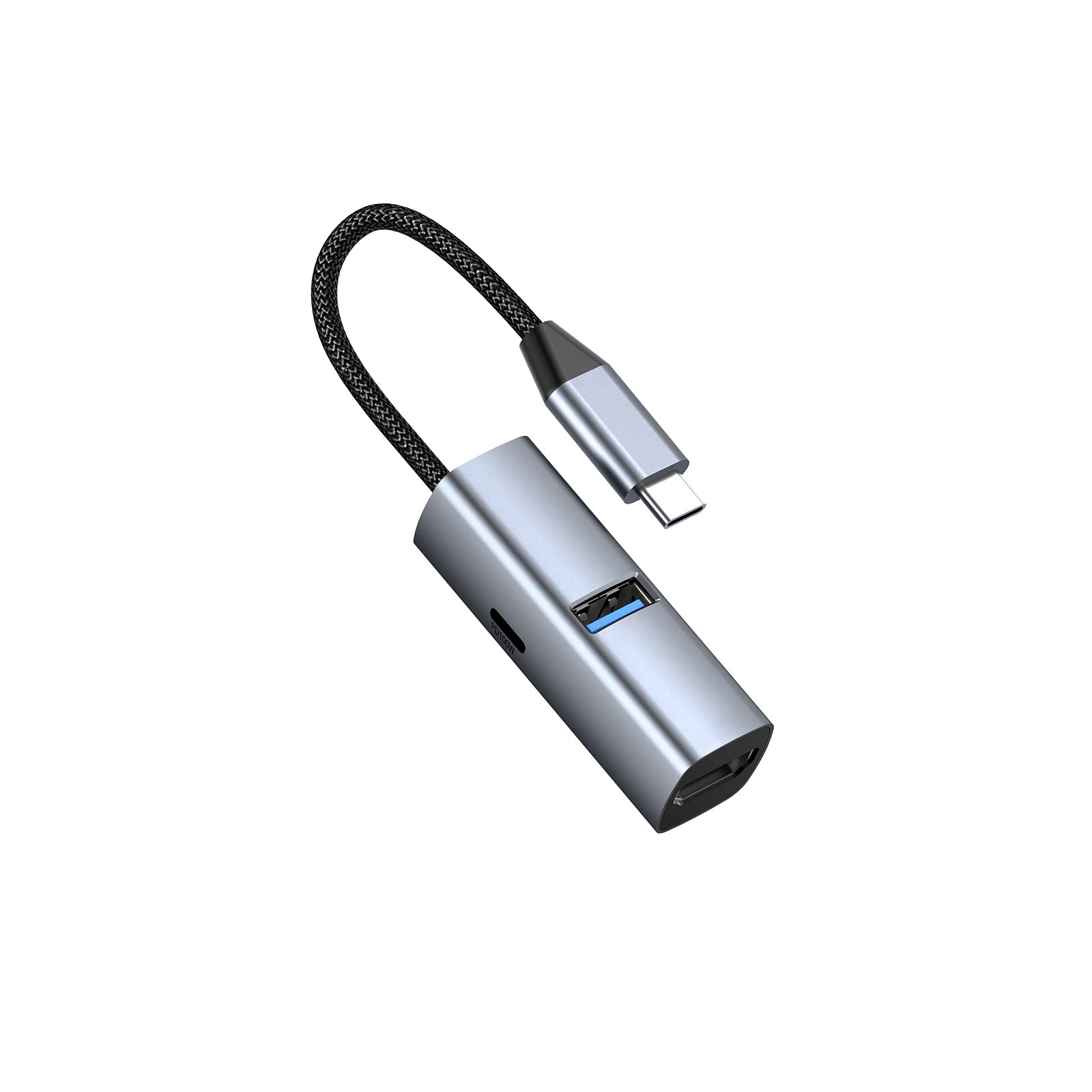 Mobile Origin 3in1 CompactHub (USB-A, USB-C, HDMI, USB-C Cable)