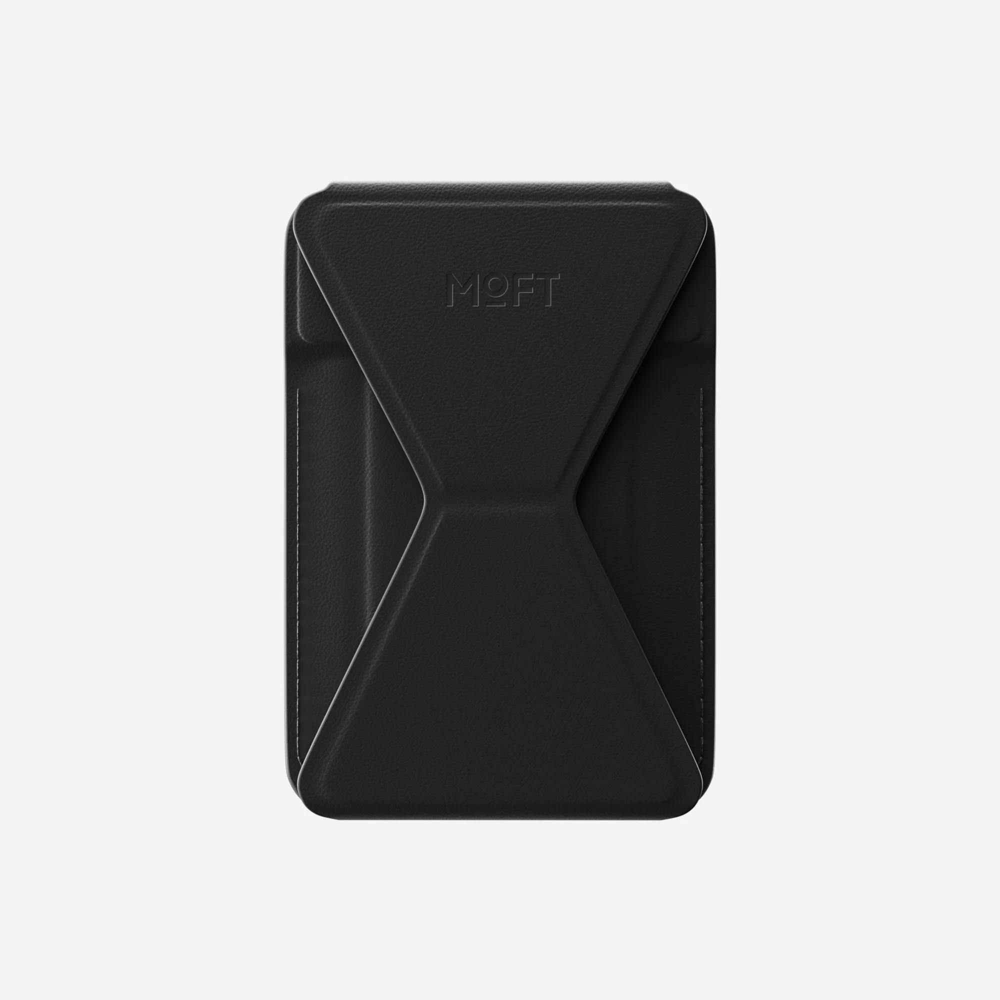 MOFT Snap-on Phone Stand & Wallet AERA (3 cards) - Jet Black