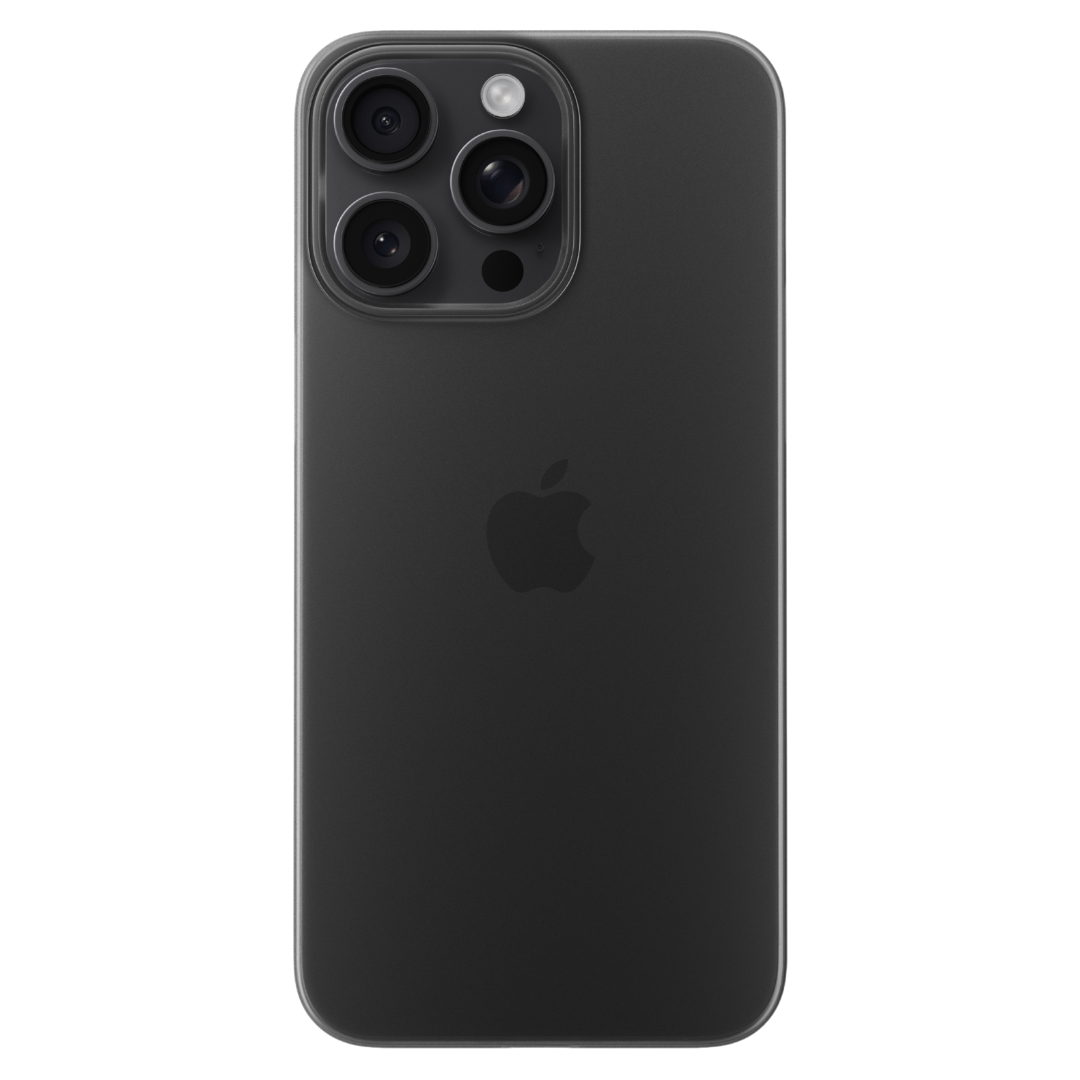 NOMAD Super Slim vékony iPhone 15 Pro Max tok - fekete