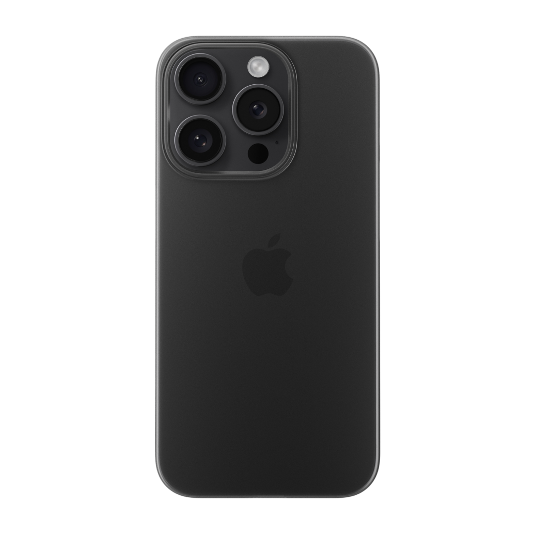 NOMAD Super Slim vékony iPhone 15 Pro tok - fekete