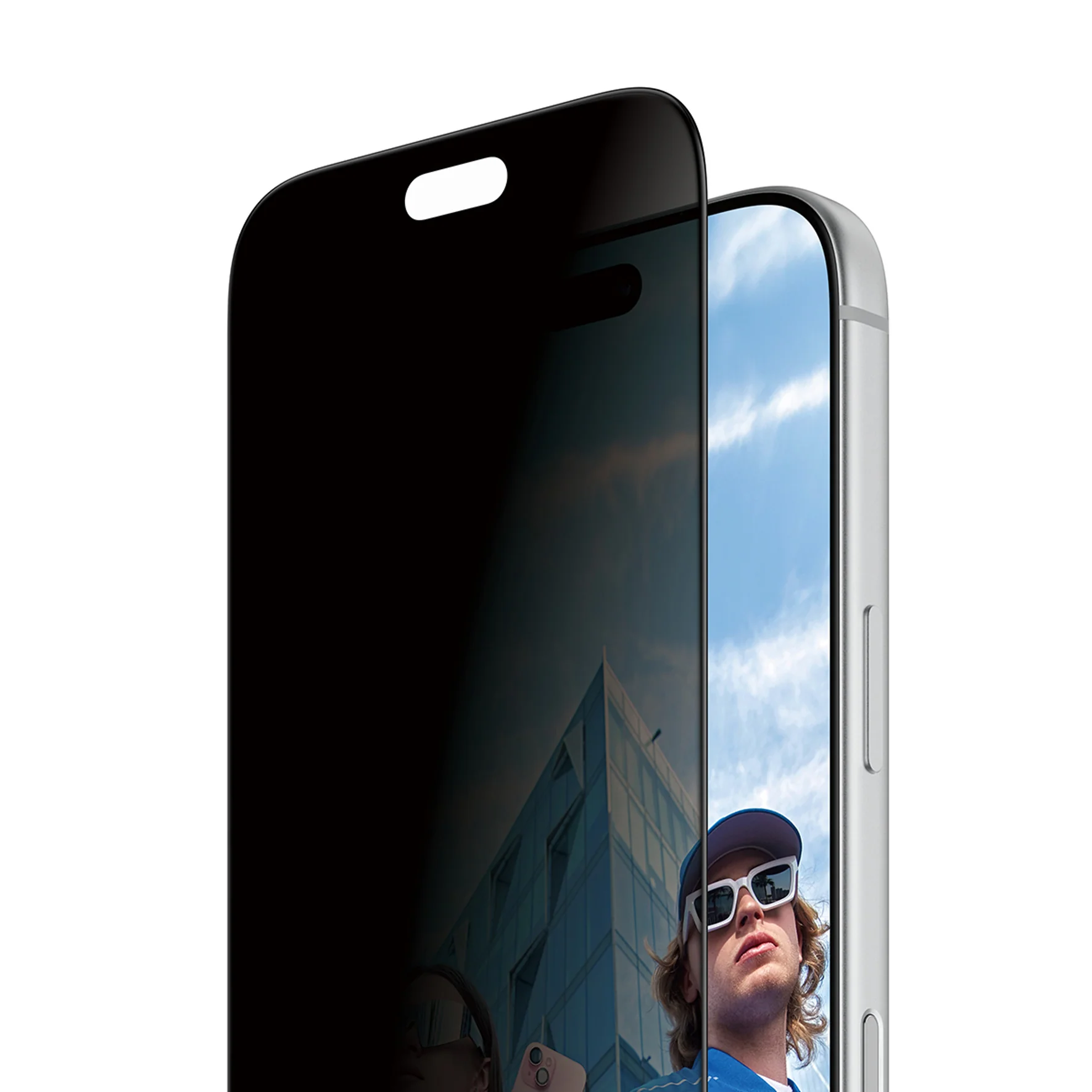 PanzerGlass 2-Way iPhone iPhone 18 Pro - Ultra-Wide Fit betekintésgátló kijelzővédő fólia