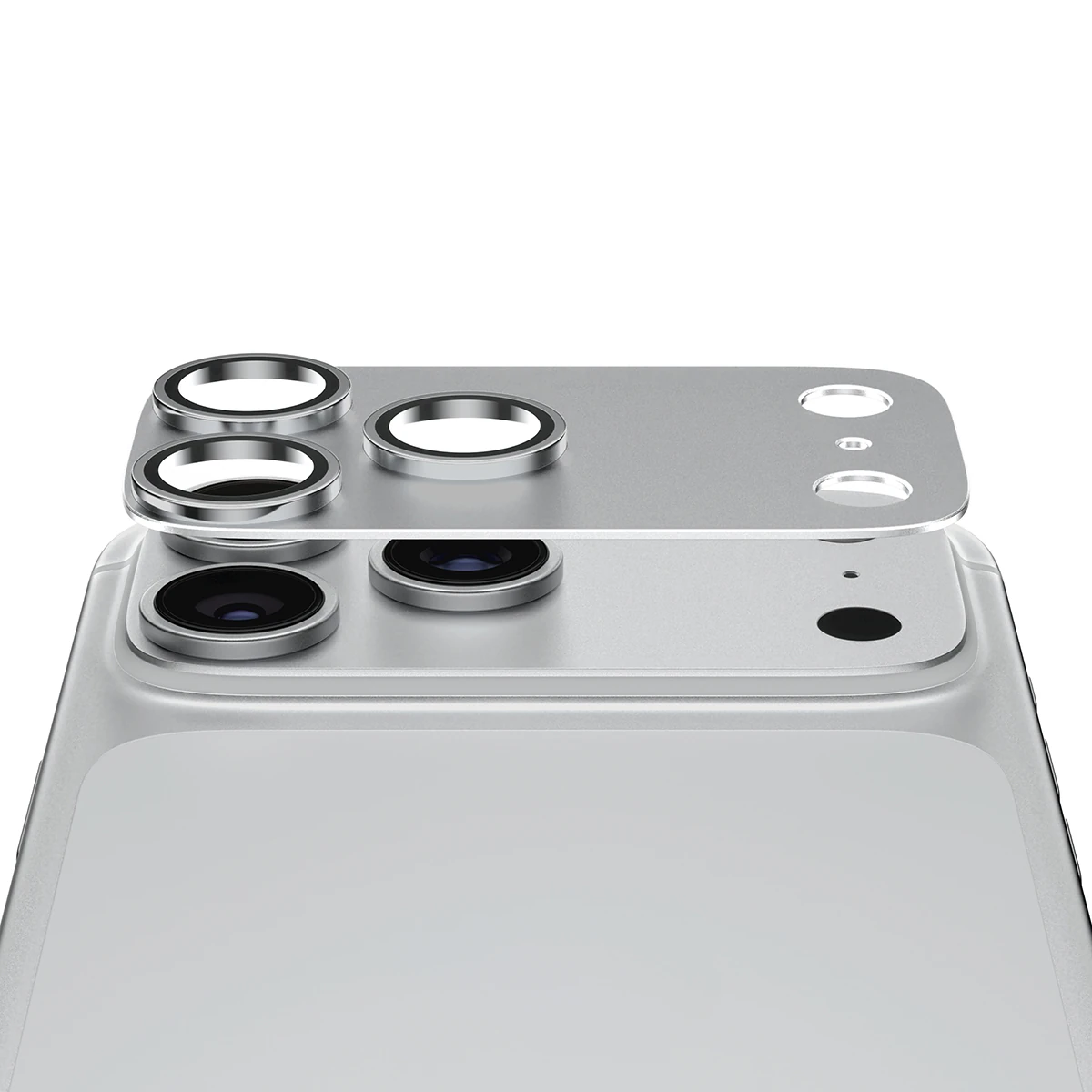 PanzerGlass Fender iPhone 18 Pro kameralencse-védő - ezüst