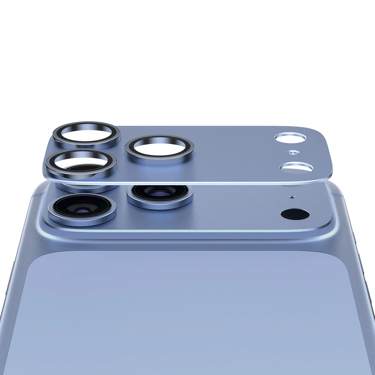 PanzerGlass Fender iPhone 18 Pro kameralencse-védő - kék