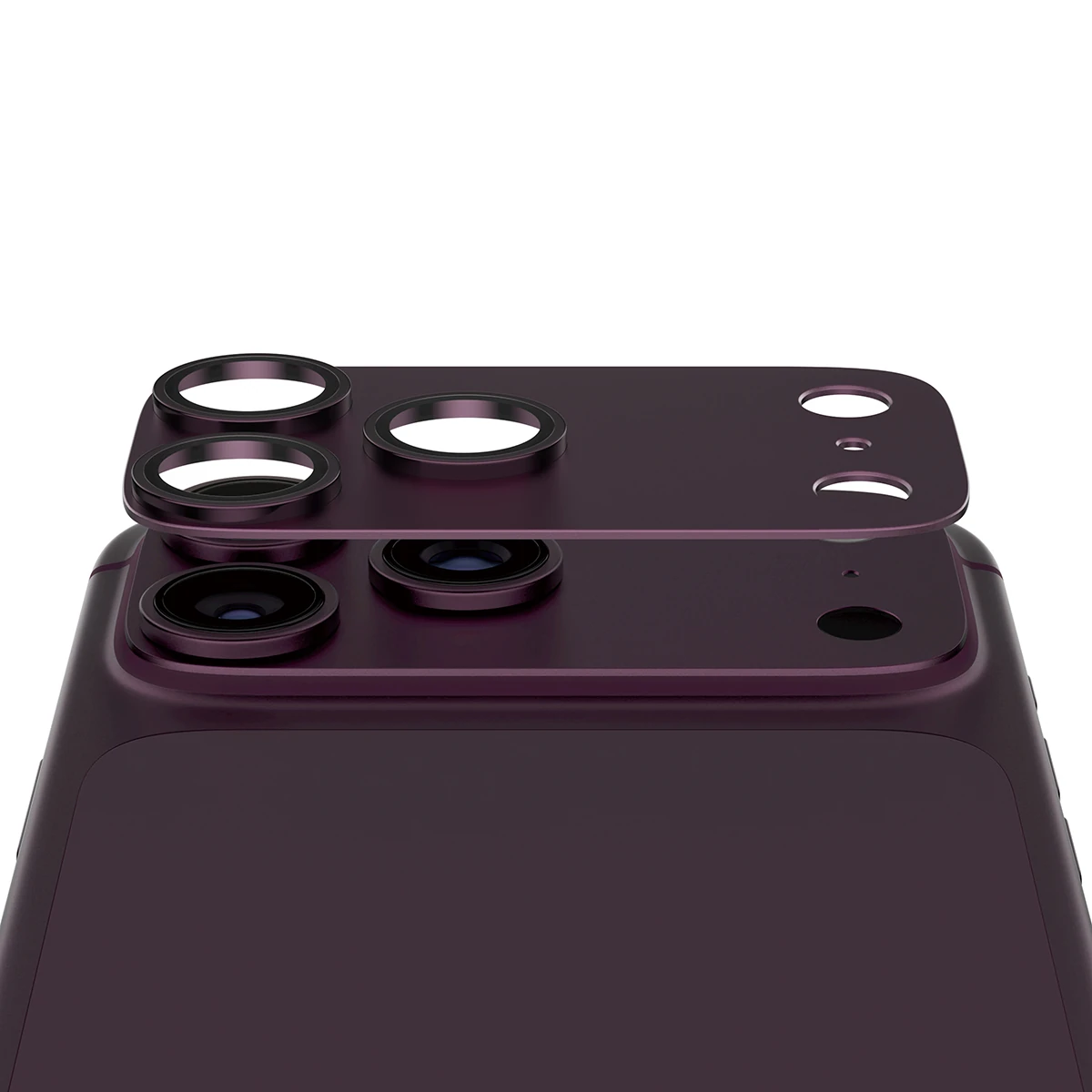 PanzerGlass Fender iPhone 18 Pro kameralencse-védő - sötétlila