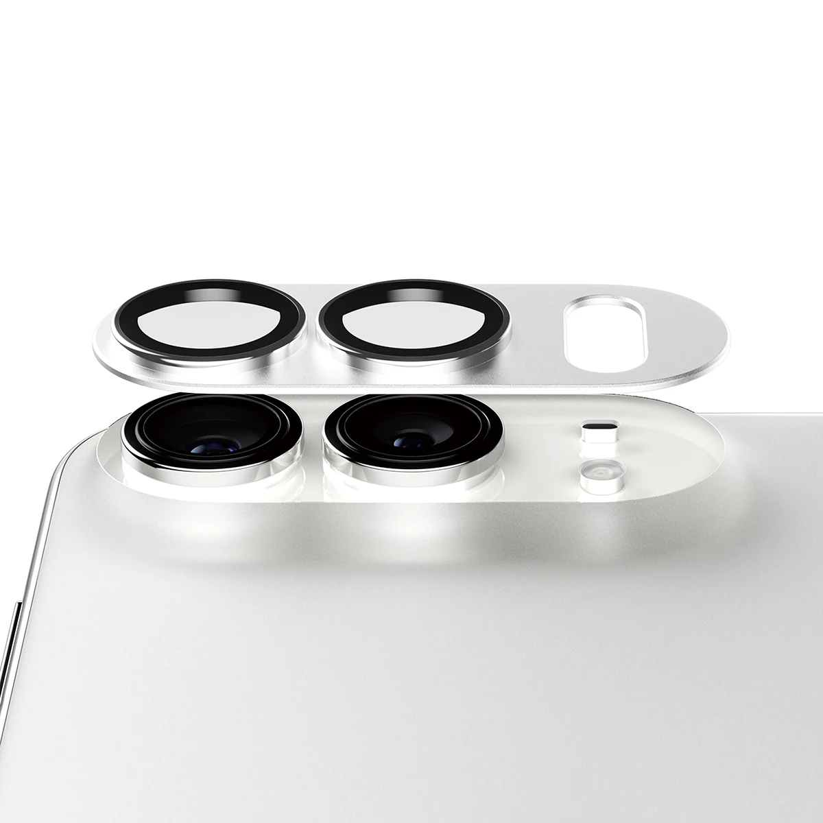 PanzerGlass Fender iPhone Duo kameralencse-védő iPhone Duo készüléken