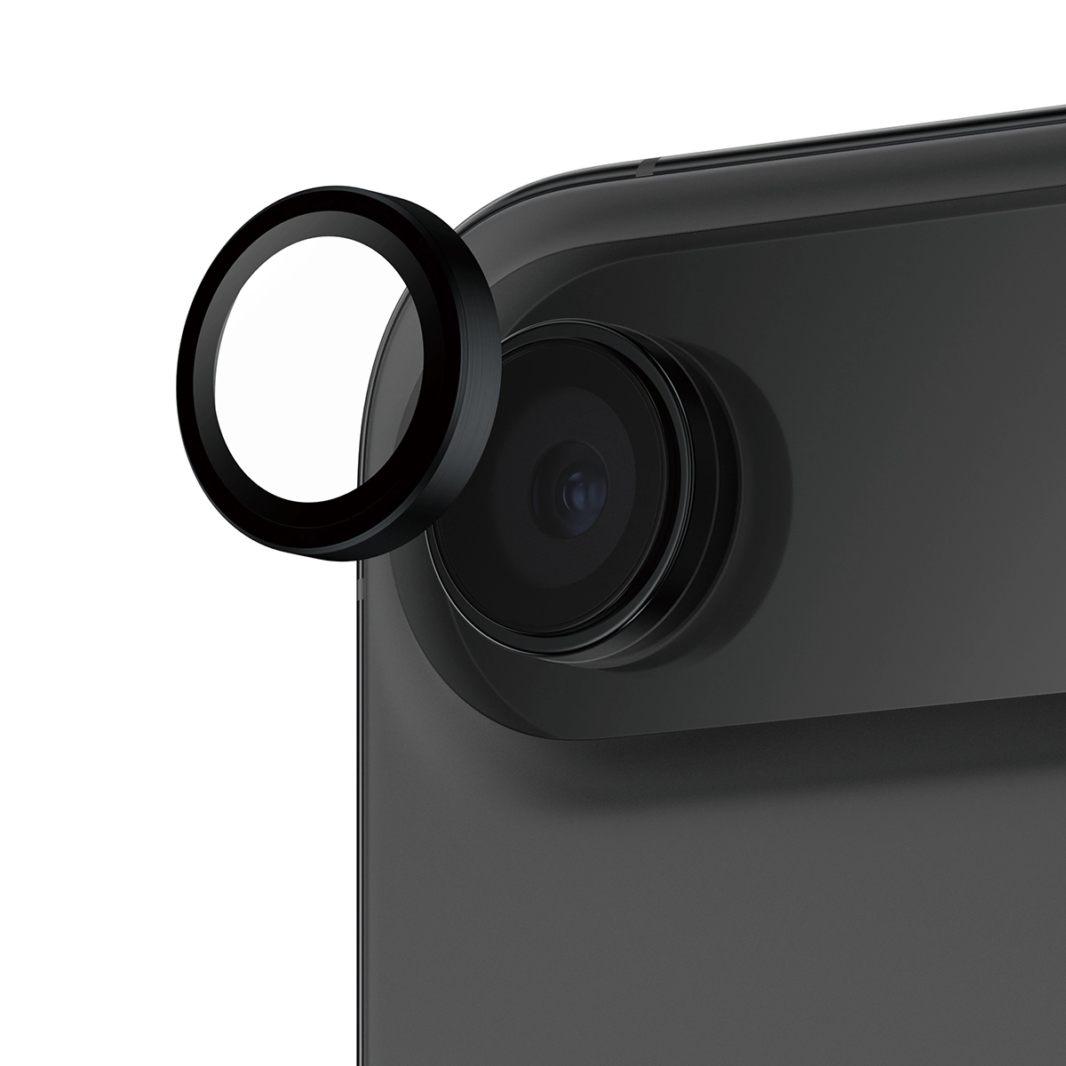 PANZERGLASS Hoops iPhone Air kameralencse-védő - fekete